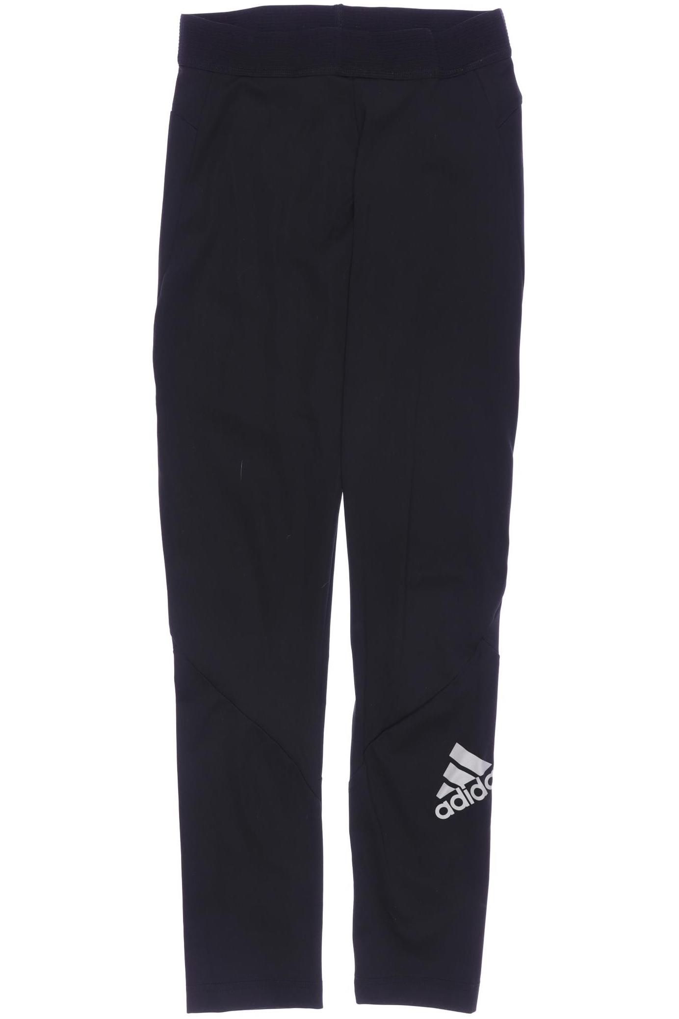 

adidas Herren Stoffhose, schwarz, Gr. 164
