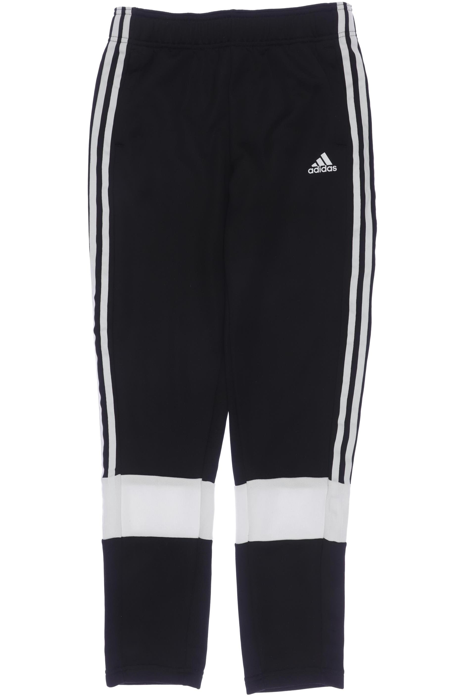 

adidas Herren Stoffhose, schwarz, Gr. 164