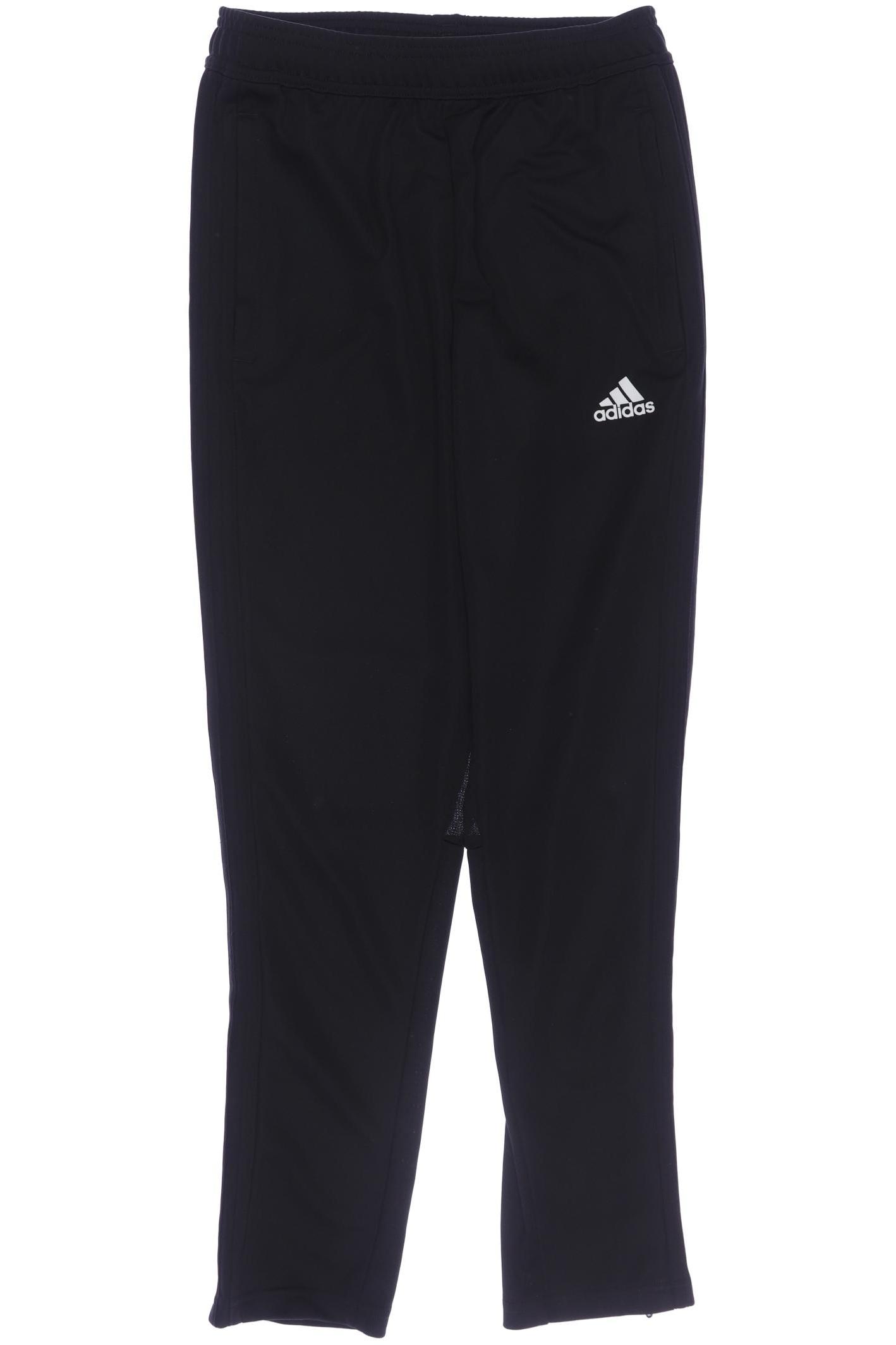 

adidas Herren Stoffhose, schwarz, Gr. 152