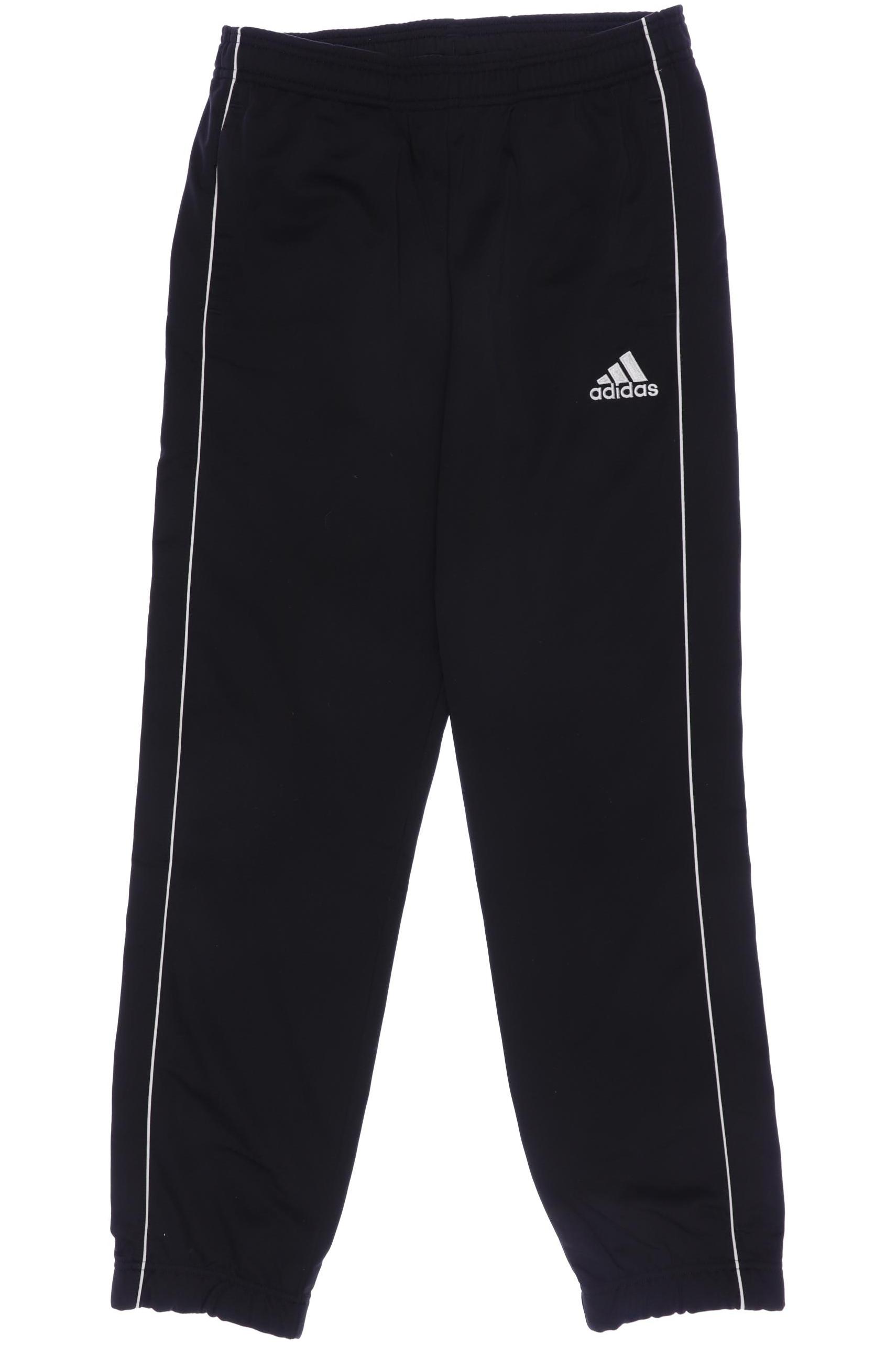 

adidas Herren Stoffhose, schwarz, Gr. 164