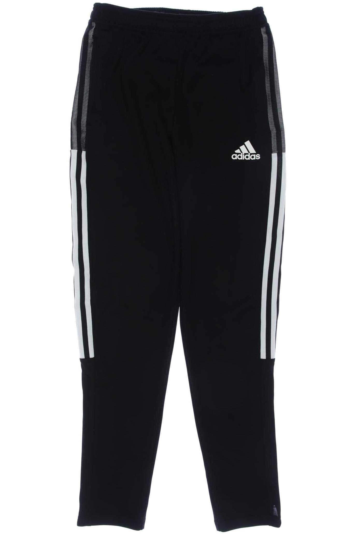 

adidas Herren Stoffhose, schwarz, Gr. 164