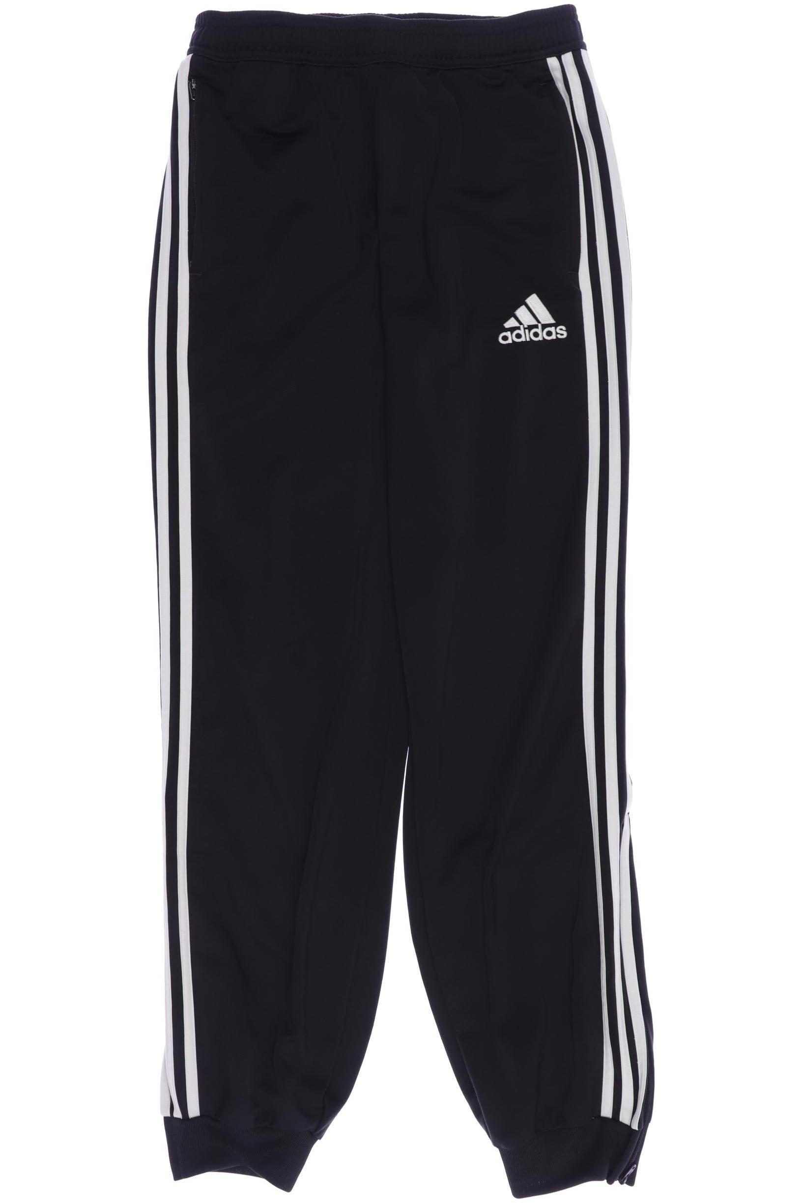 

adidas Herren Stoffhose, schwarz, Gr. 164