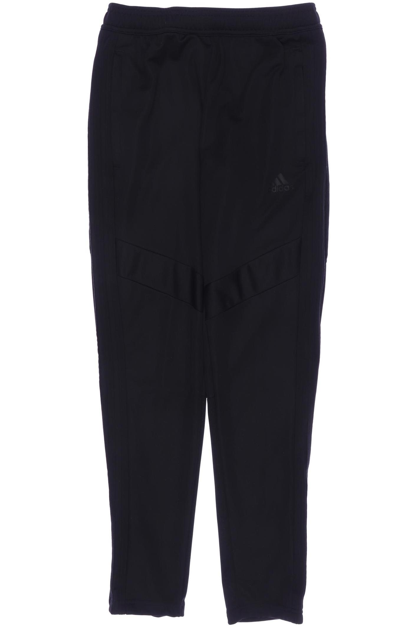 

adidas Herren Stoffhose, schwarz, Gr. 140