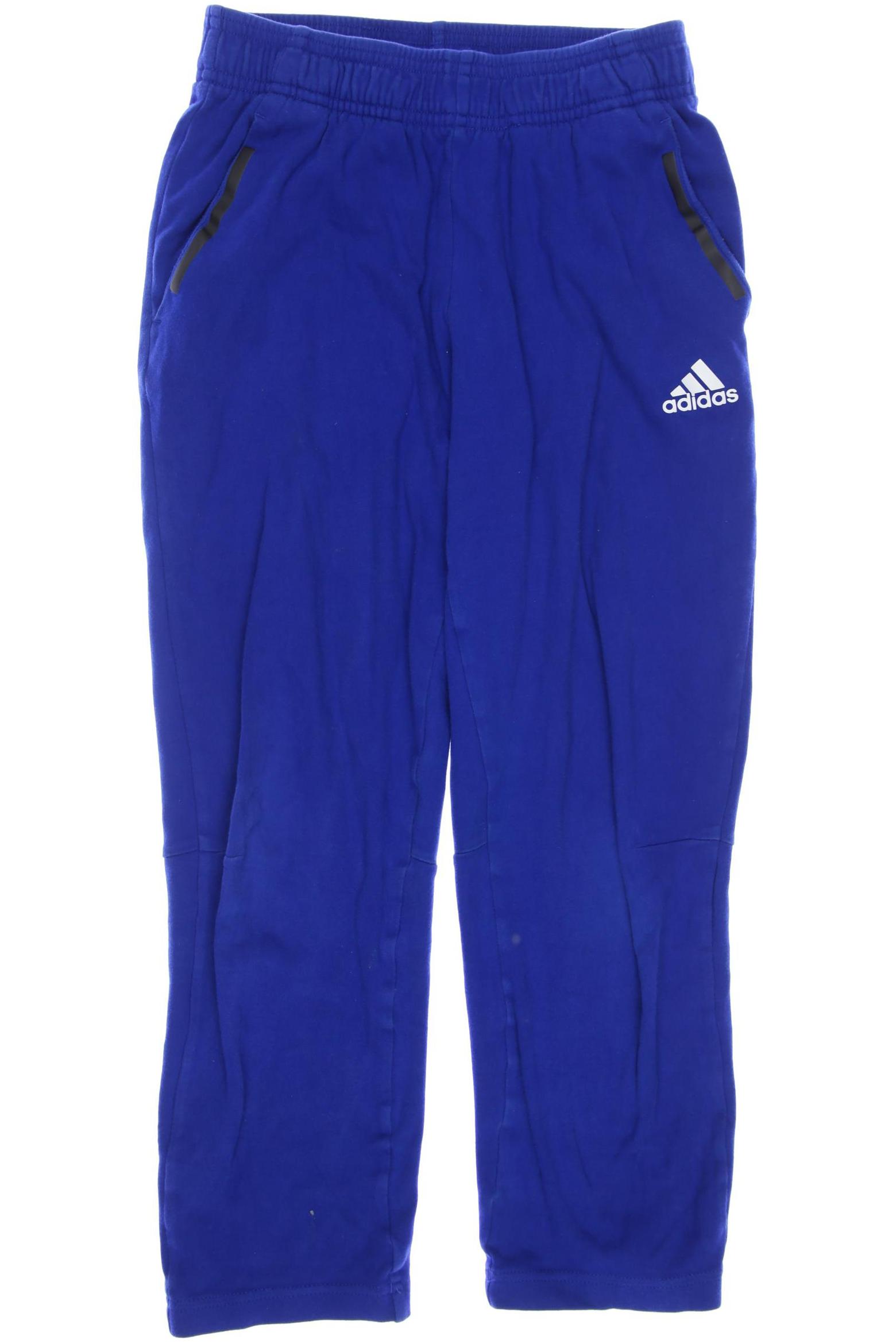 

adidas Jungen Stoffhose, blau, Gr. 140
