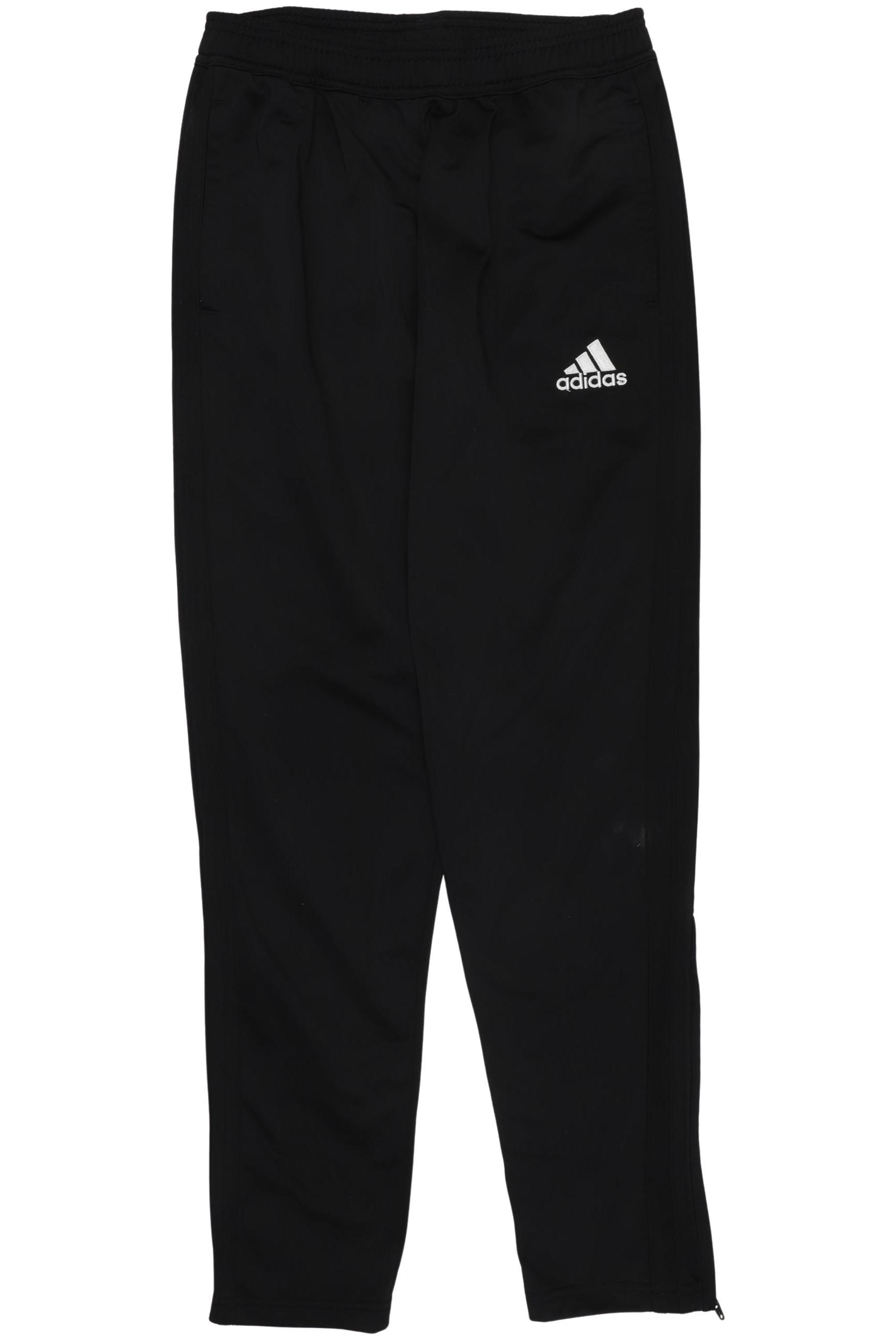 

adidas Herren Stoffhose, schwarz, Gr. 164