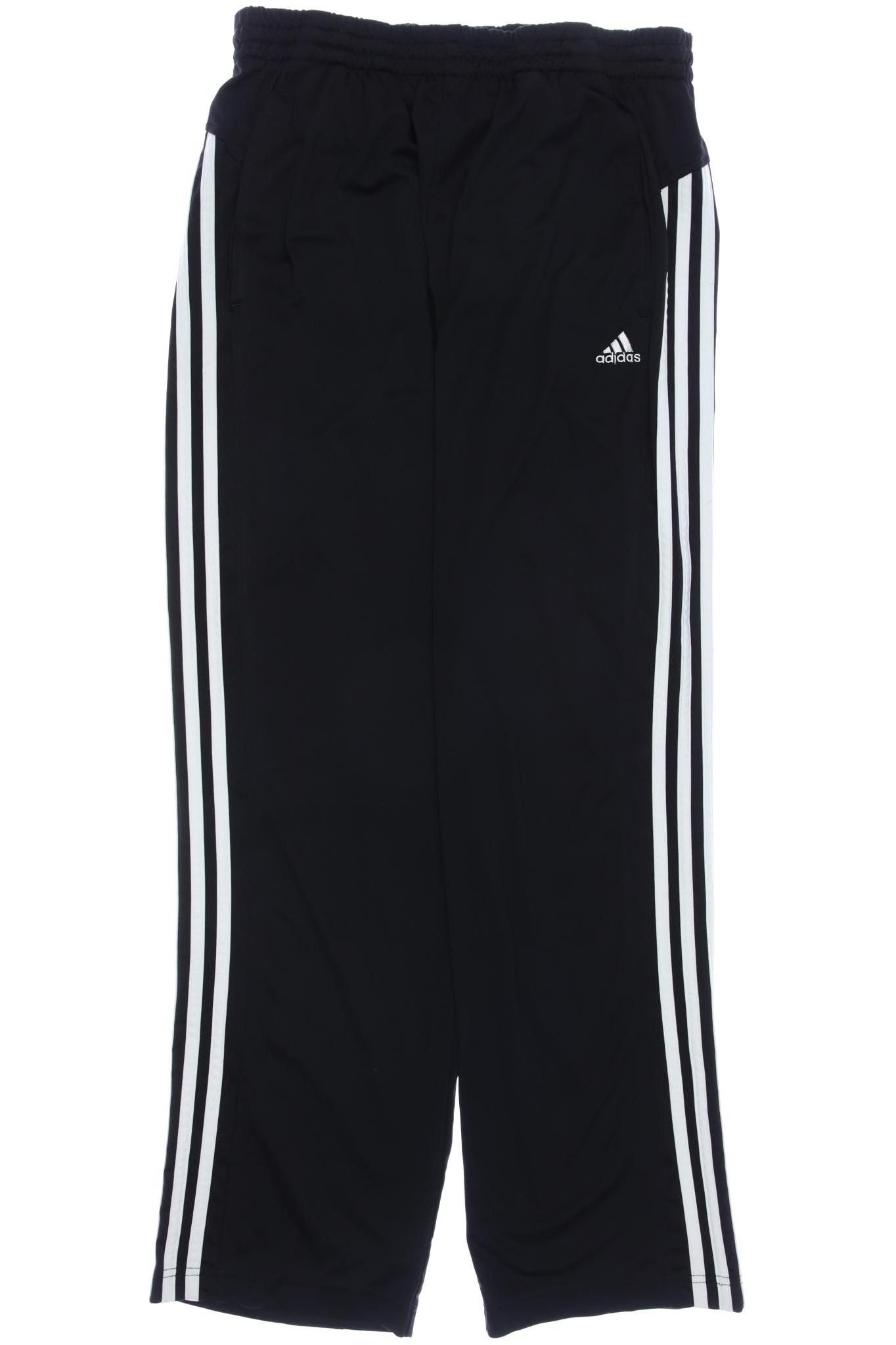 

adidas Herren Stoffhose, schwarz, Gr. 176