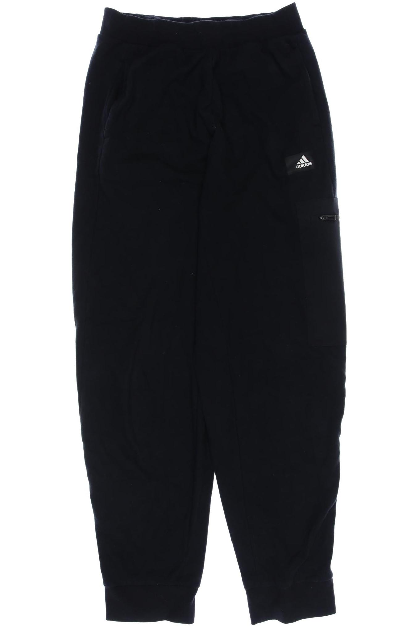 

adidas Herren Stoffhose, schwarz, Gr. 146