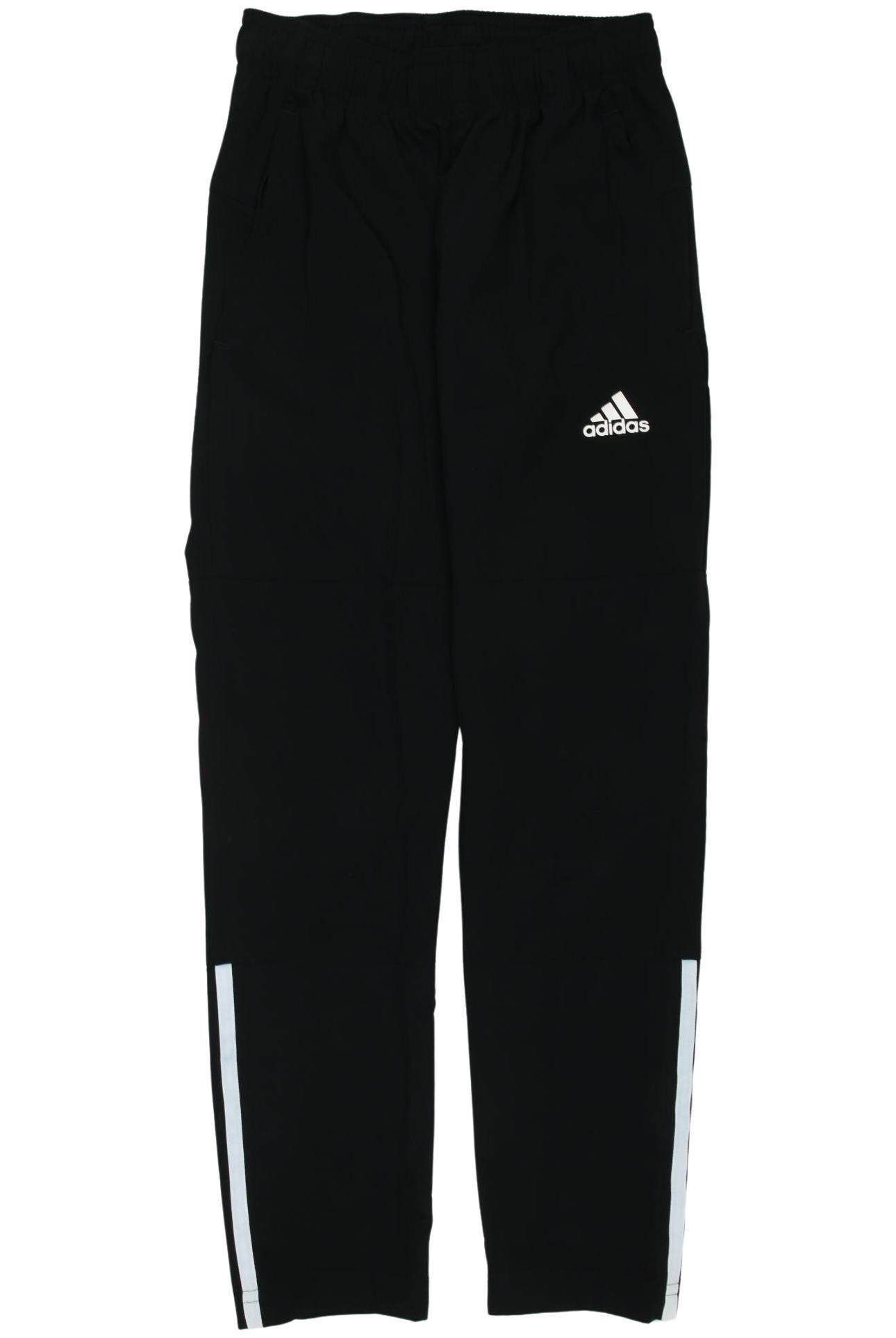 

adidas Herren Stoffhose, schwarz, Gr. 140
