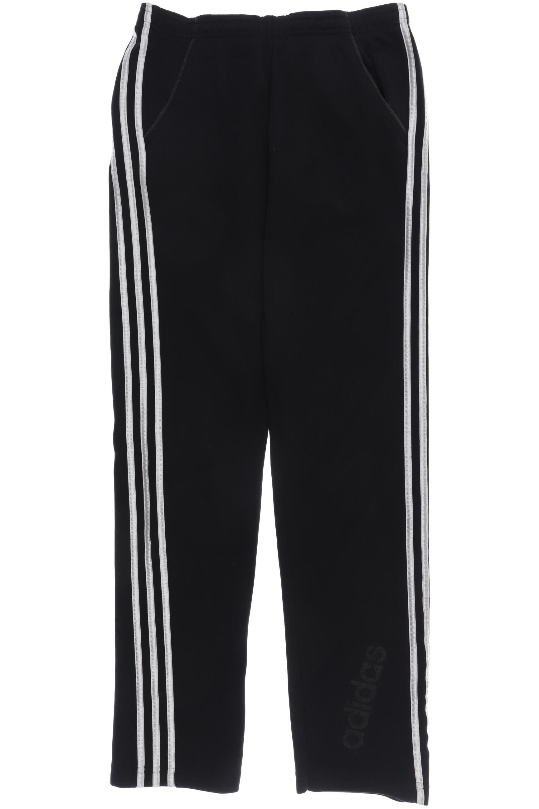 

adidas Herren Stoffhose, schwarz, Gr. 176