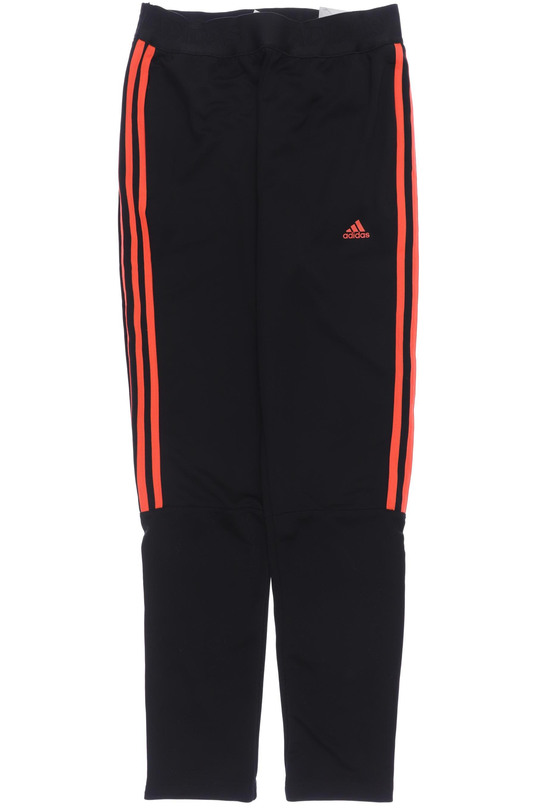

adidas Herren Stoffhose, schwarz, Gr. 164