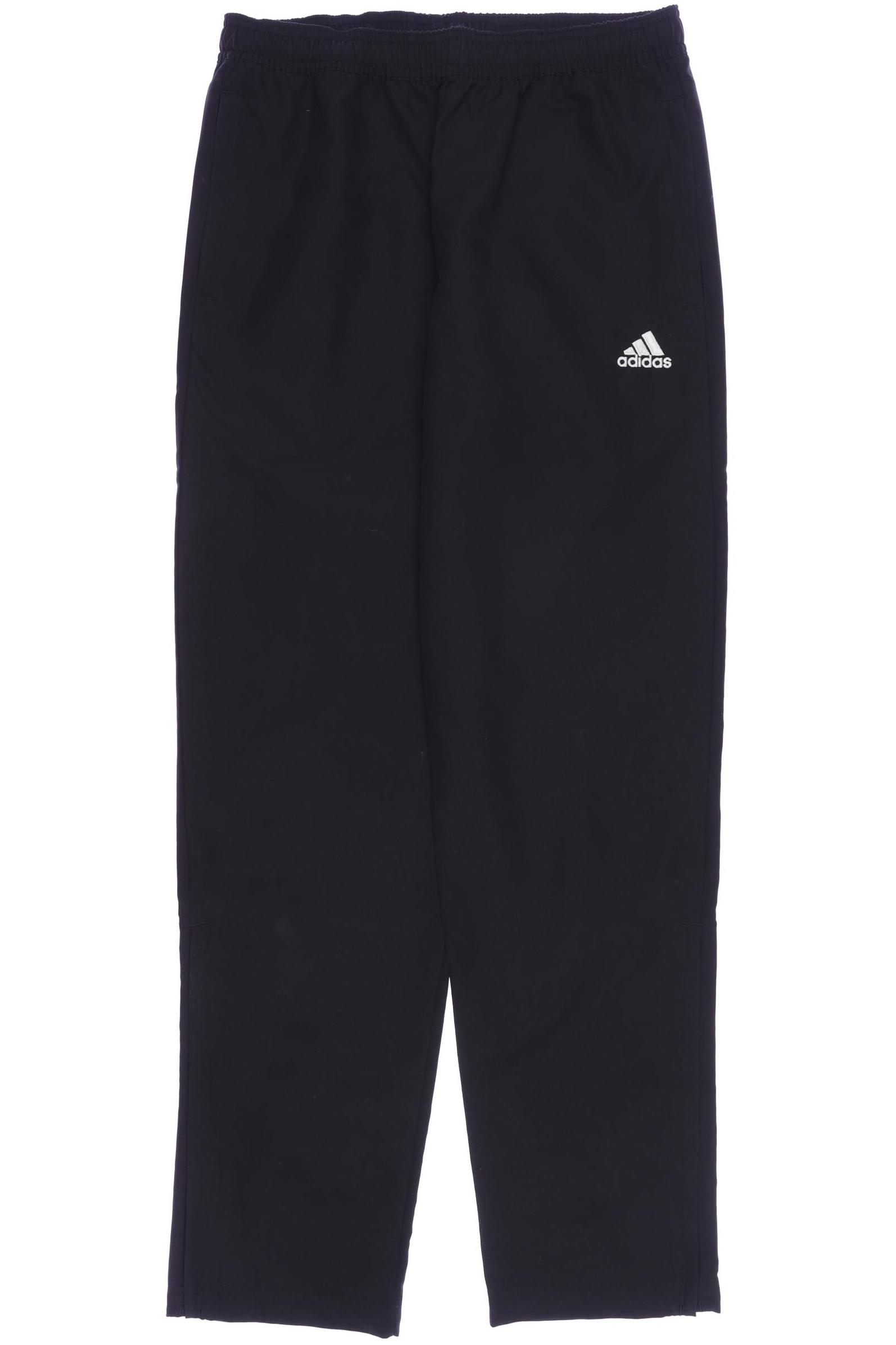 

adidas Herren Stoffhose, schwarz, Gr. 164