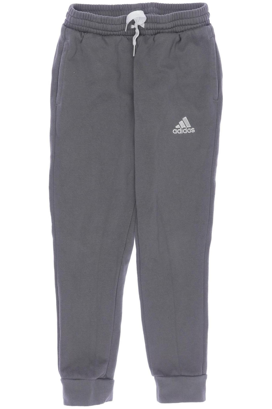 

adidas Herren Stoffhose, grau, Gr. 128