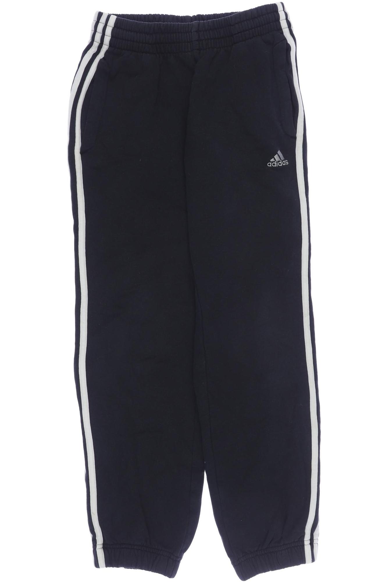 

adidas Herren Stoffhose, schwarz, Gr. 146