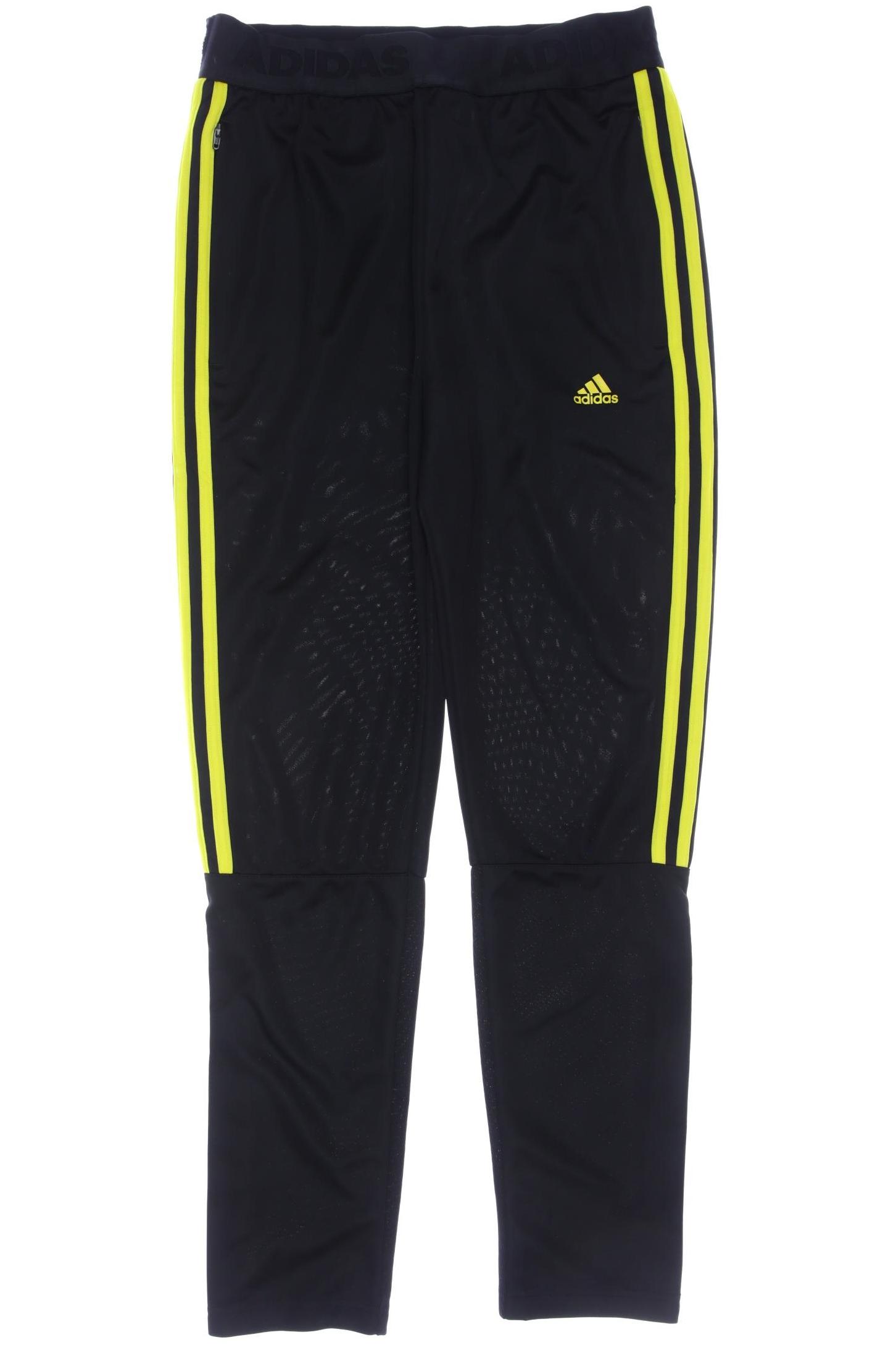 

adidas Herren Stoffhose, schwarz, Gr. 164