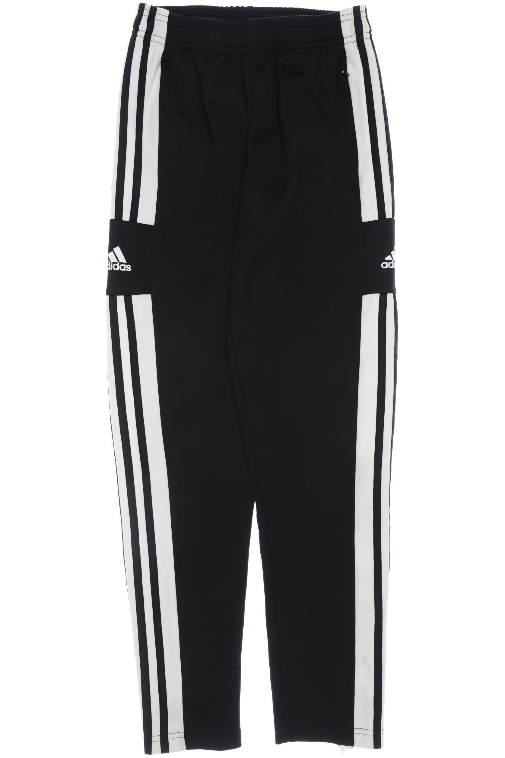 

adidas Herren Stoffhose, schwarz, Gr. 152