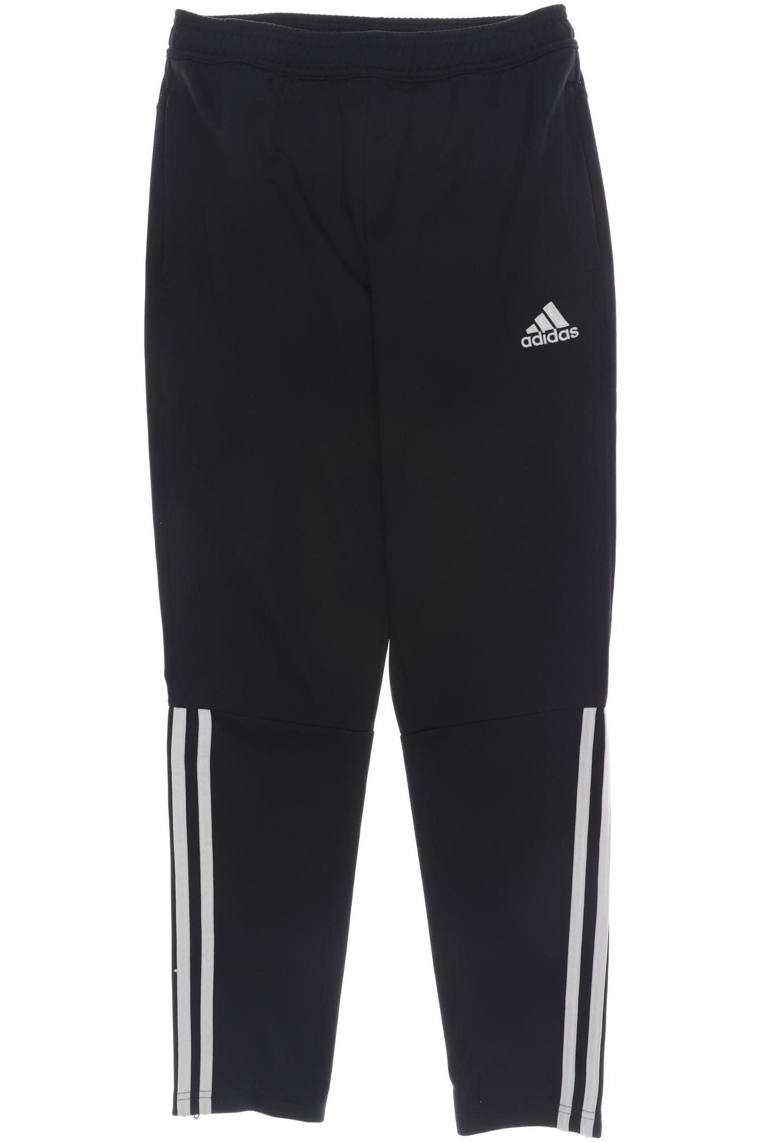 

adidas Jungen Stoffhose, schwarz