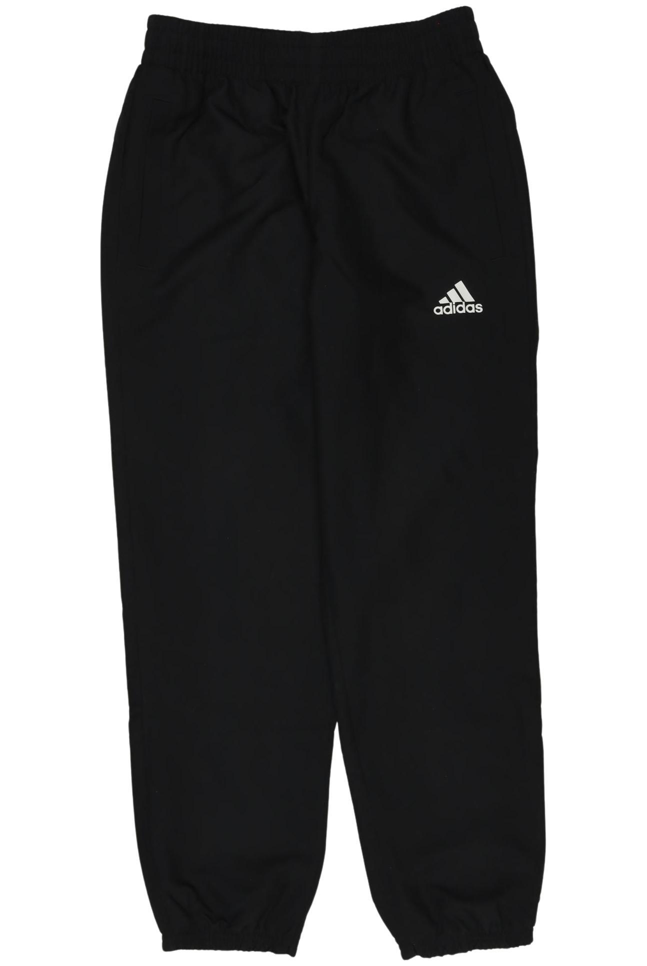 

adidas Jungen Stoffhose, schwarz, Gr. 140
