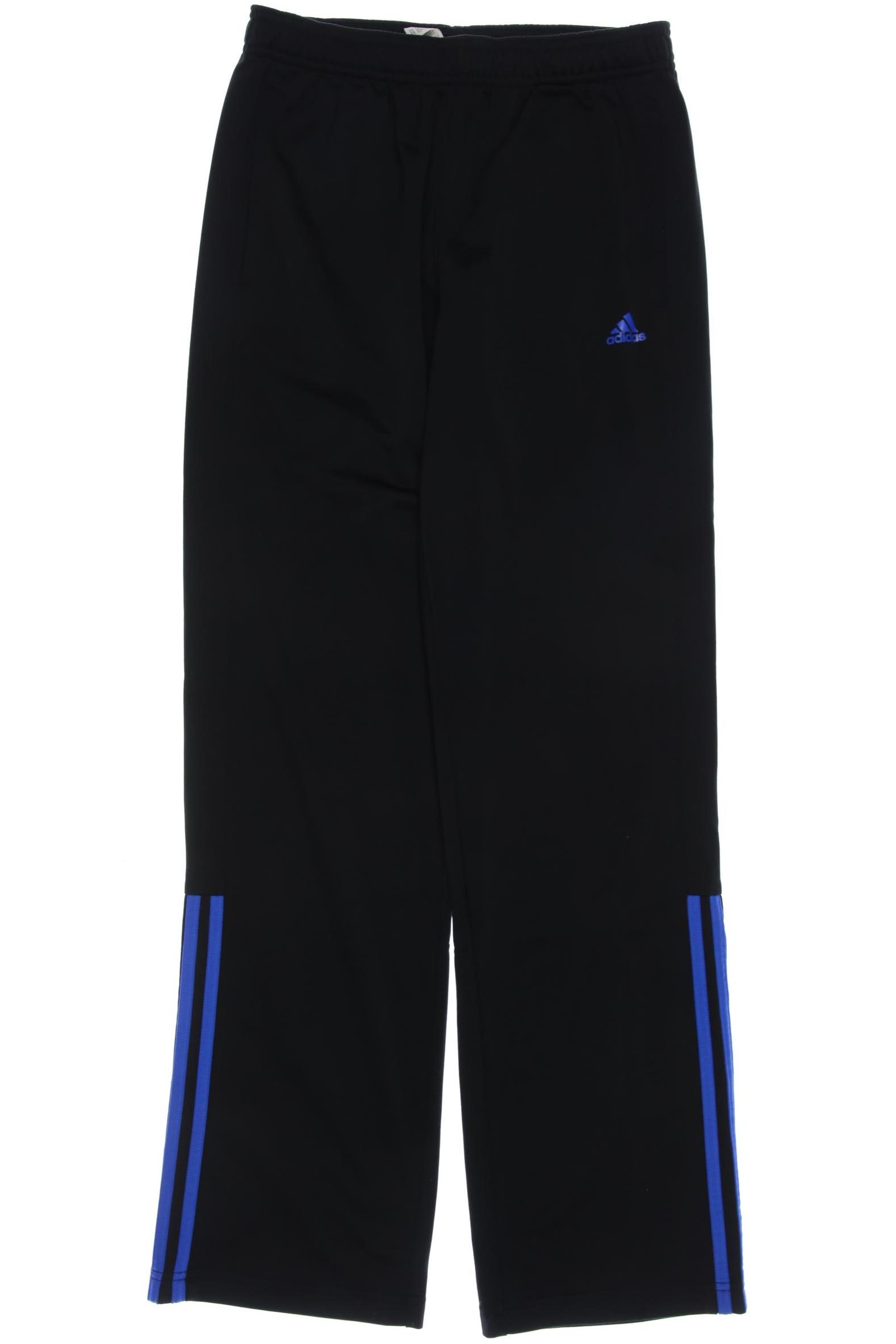 

adidas Herren Stoffhose, schwarz, Gr. 164