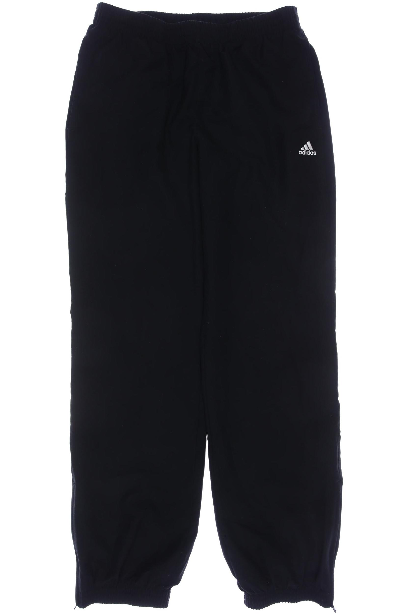 

adidas Herren Stoffhose, schwarz, Gr. 176