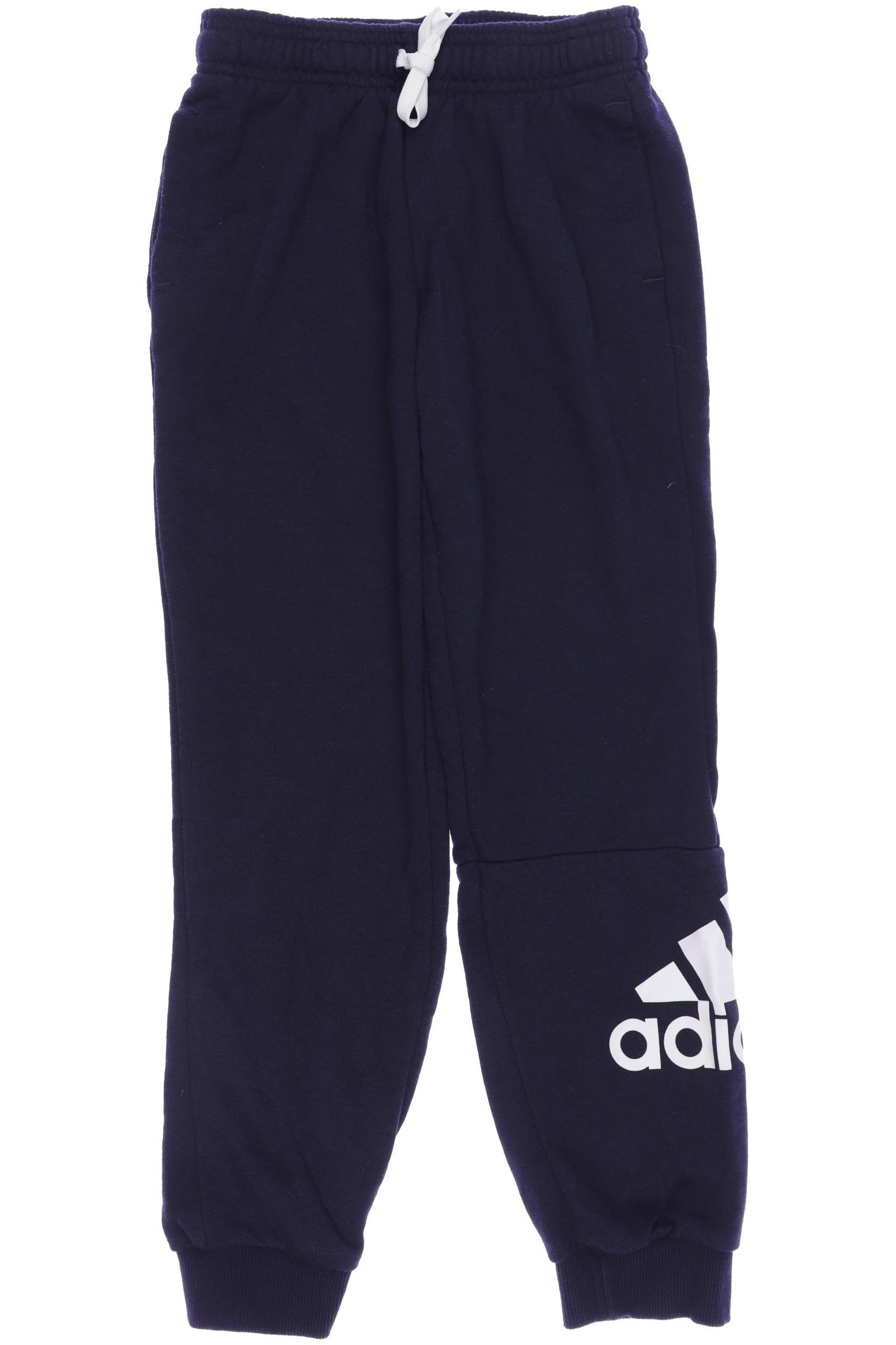 

adidas Herren Stoffhose, marineblau, Gr. 140