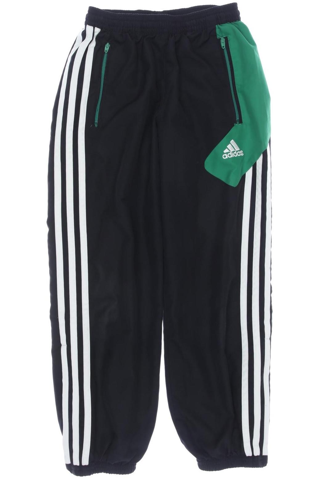 

adidas Herren Stoffhose, schwarz, Gr. 128