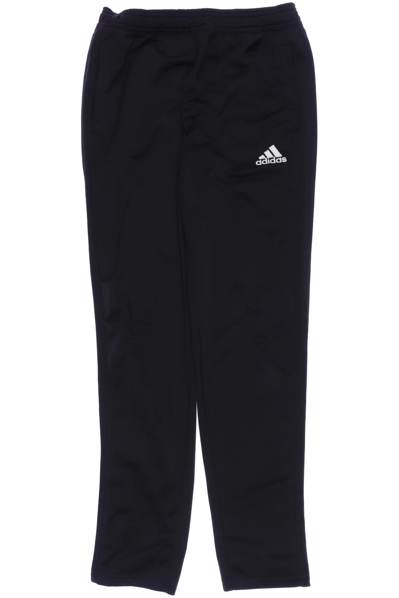 

adidas Herren Stoffhose, schwarz, Gr. 164