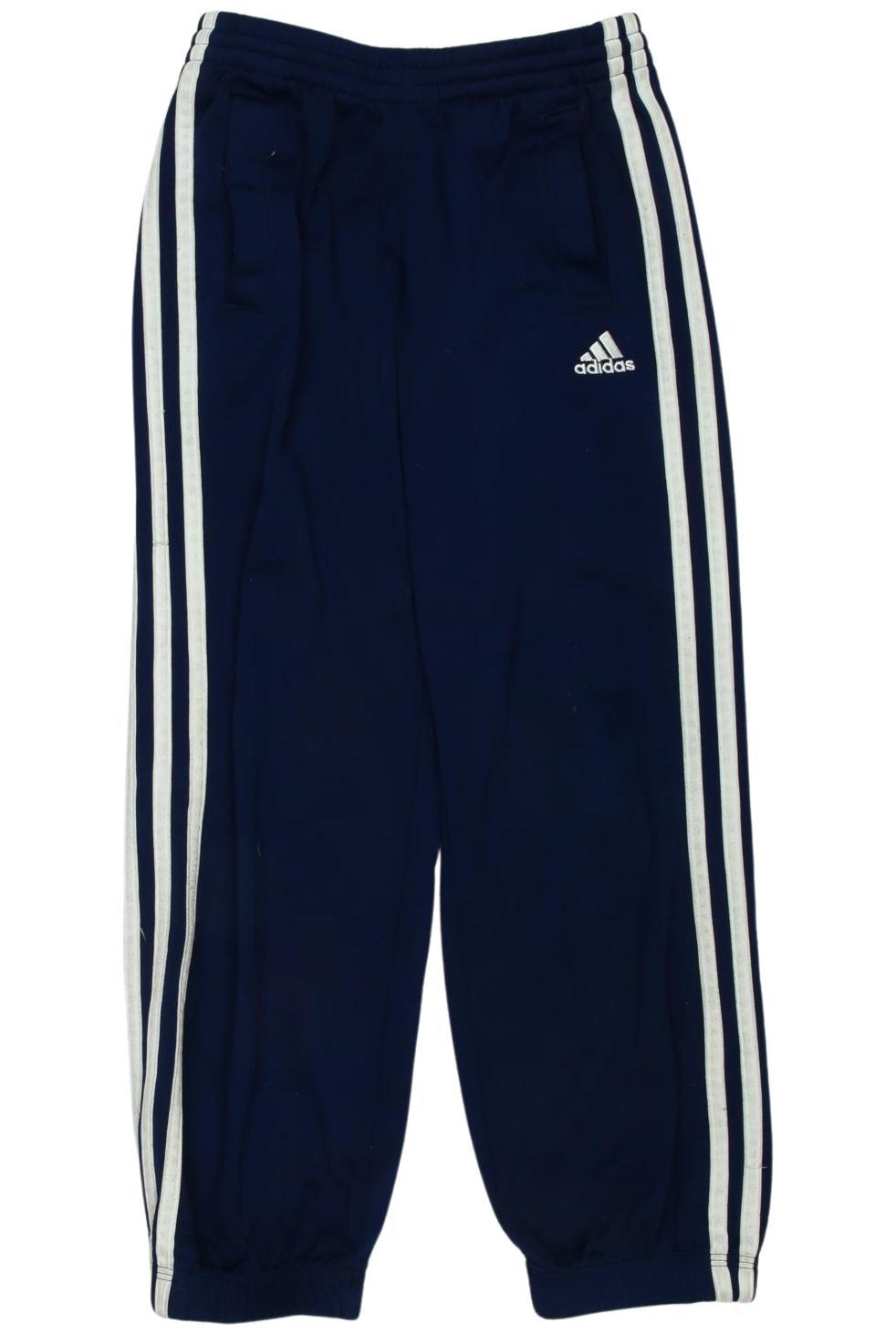 

adidas Jungen Stoffhose, marineblau, Gr. 128