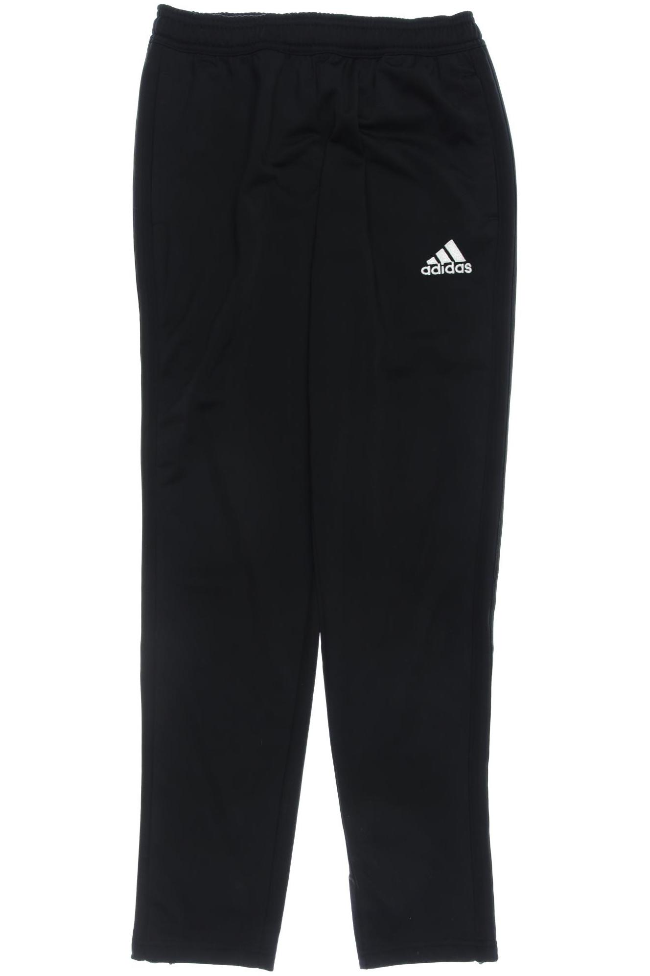 

adidas Herren Stoffhose, schwarz, Gr. 164