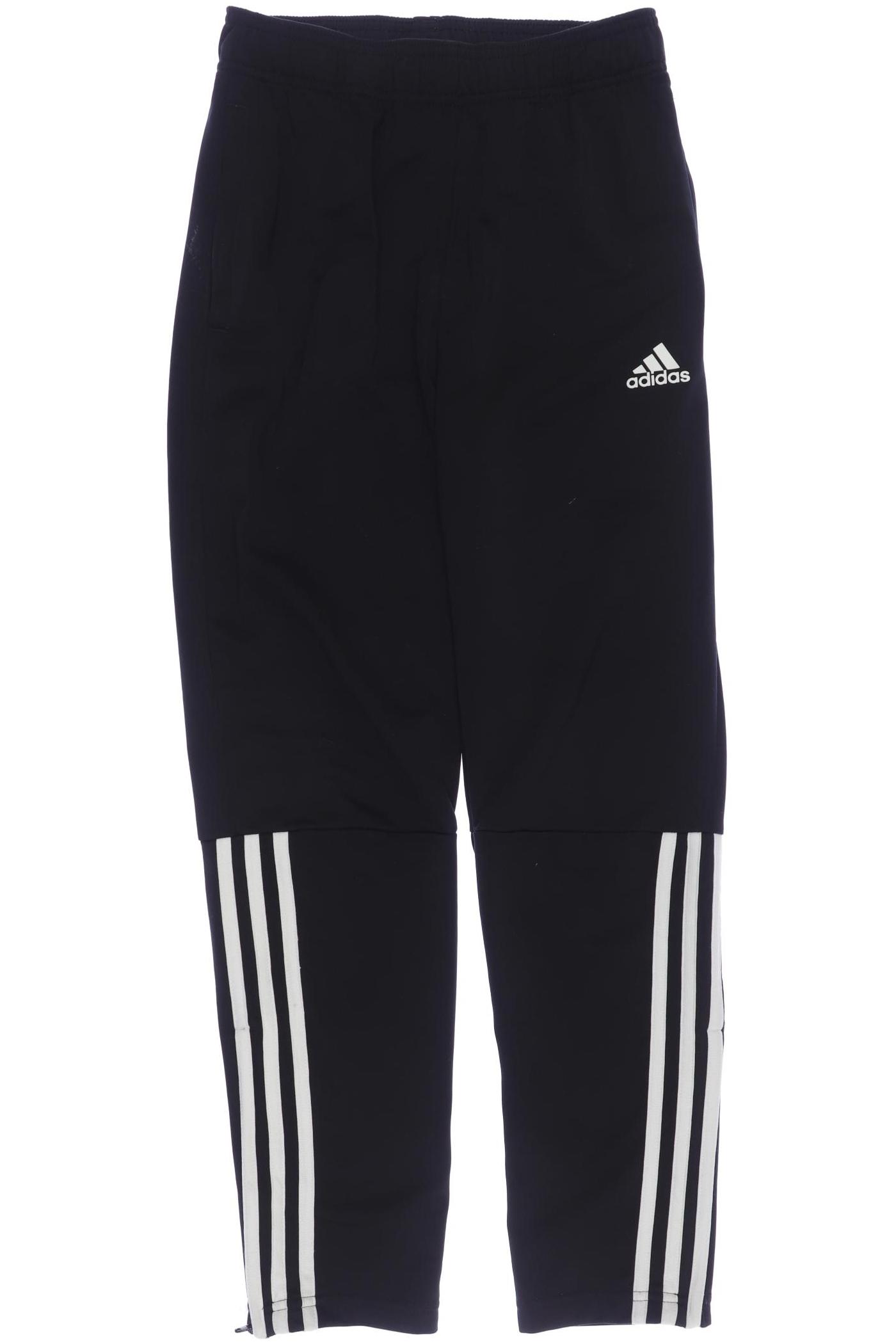 

adidas Jungen Stoffhose, schwarz