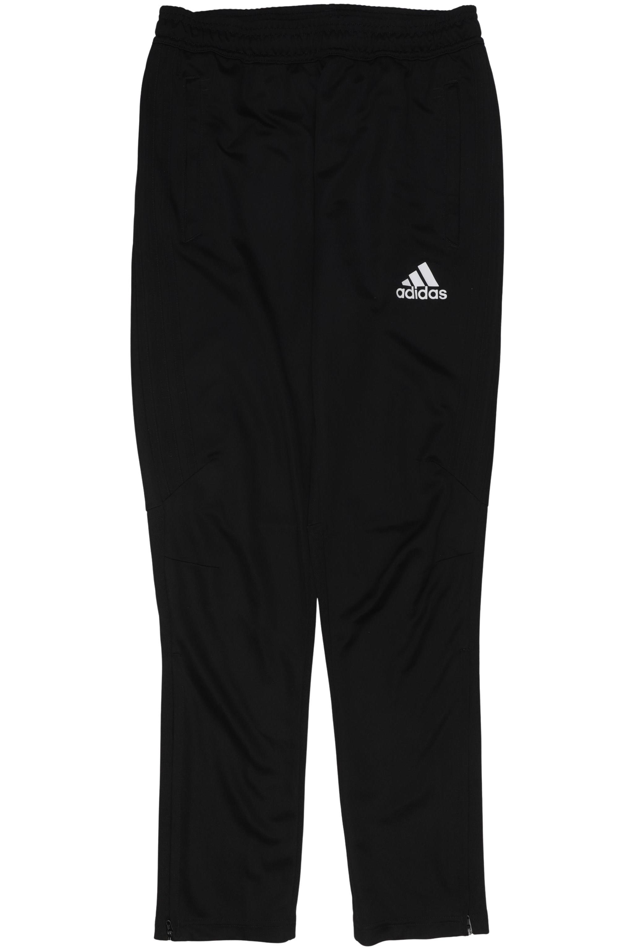 

adidas Jungen Stoffhose, schwarz, Gr. 164