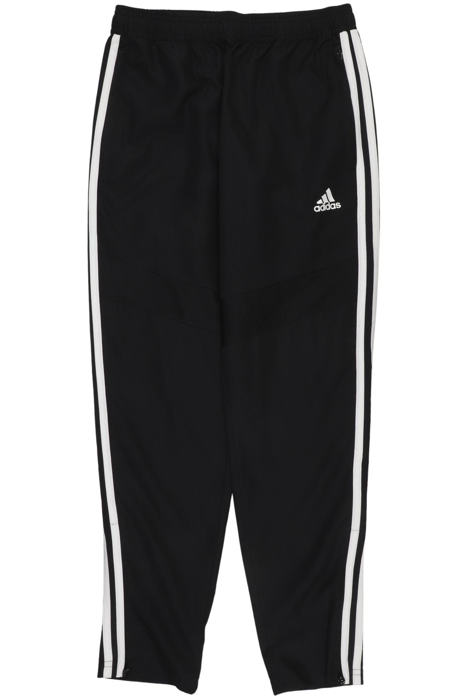 

adidas Herren Stoffhose, schwarz, Gr. 152