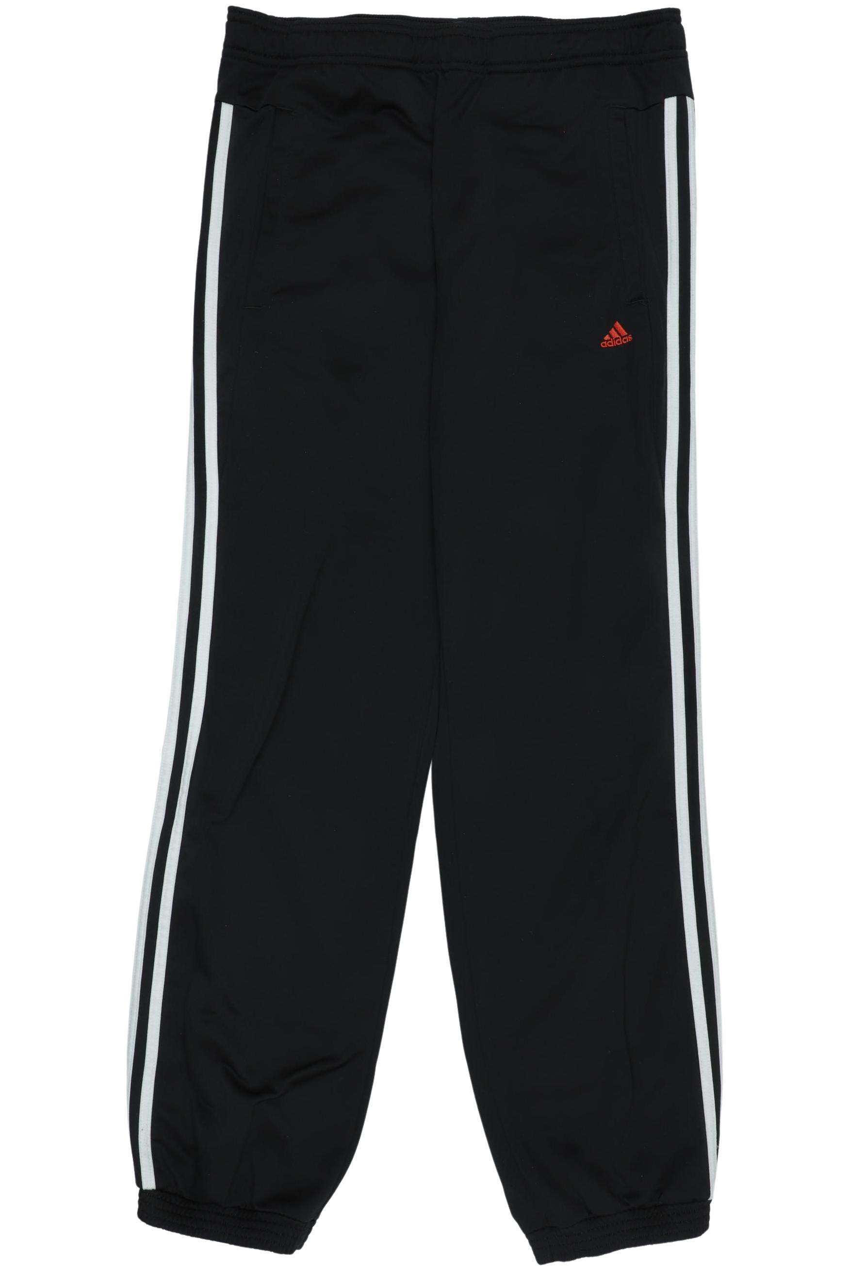 

adidas Herren Stoffhose, schwarz, Gr. 164