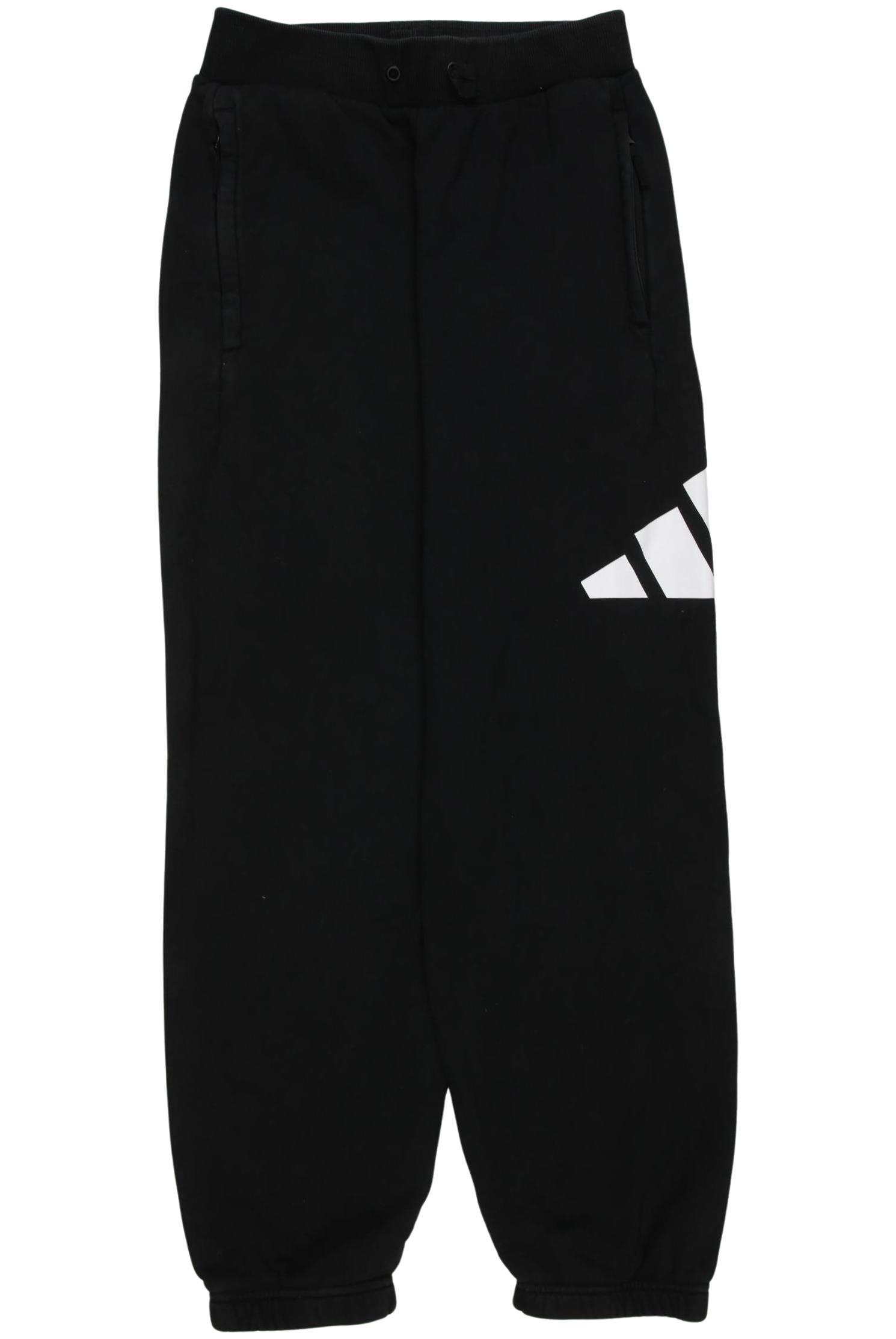 

adidas Jungen Stoffhose, schwarz, Gr. 134