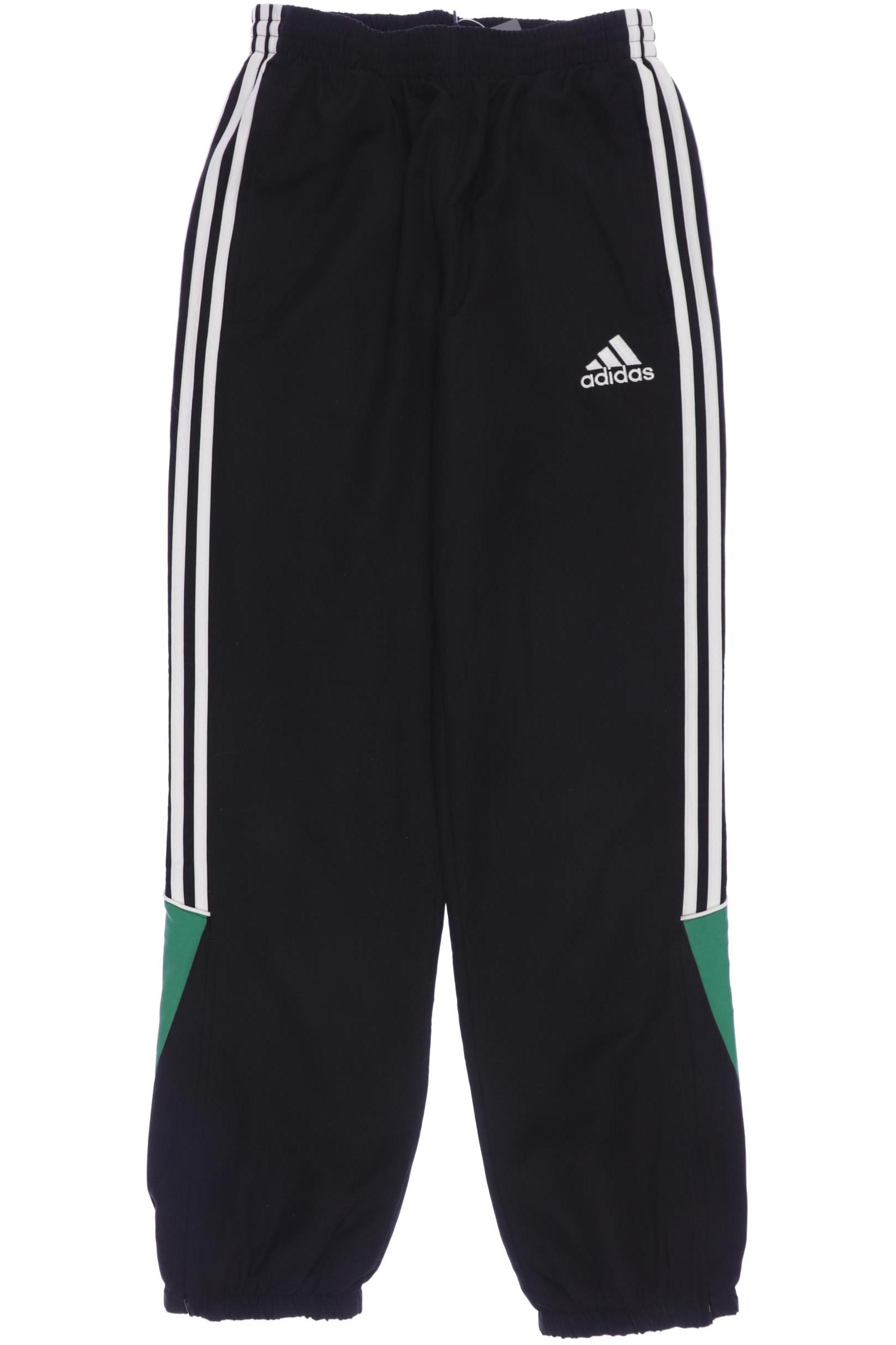 

adidas Herren Stoffhose, schwarz, Gr. 176