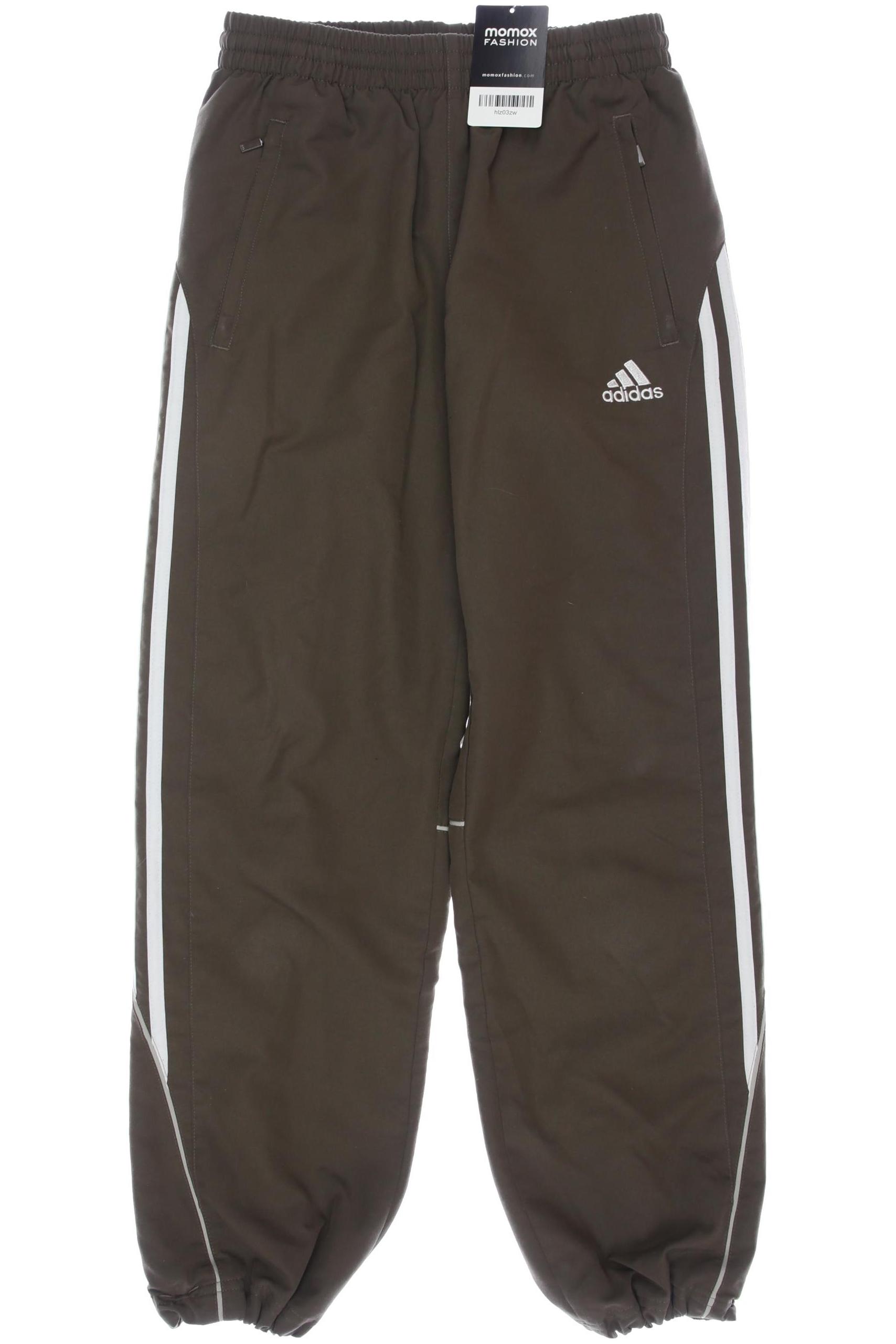 

adidas Herren Stoffhose, braun, Gr. 152
