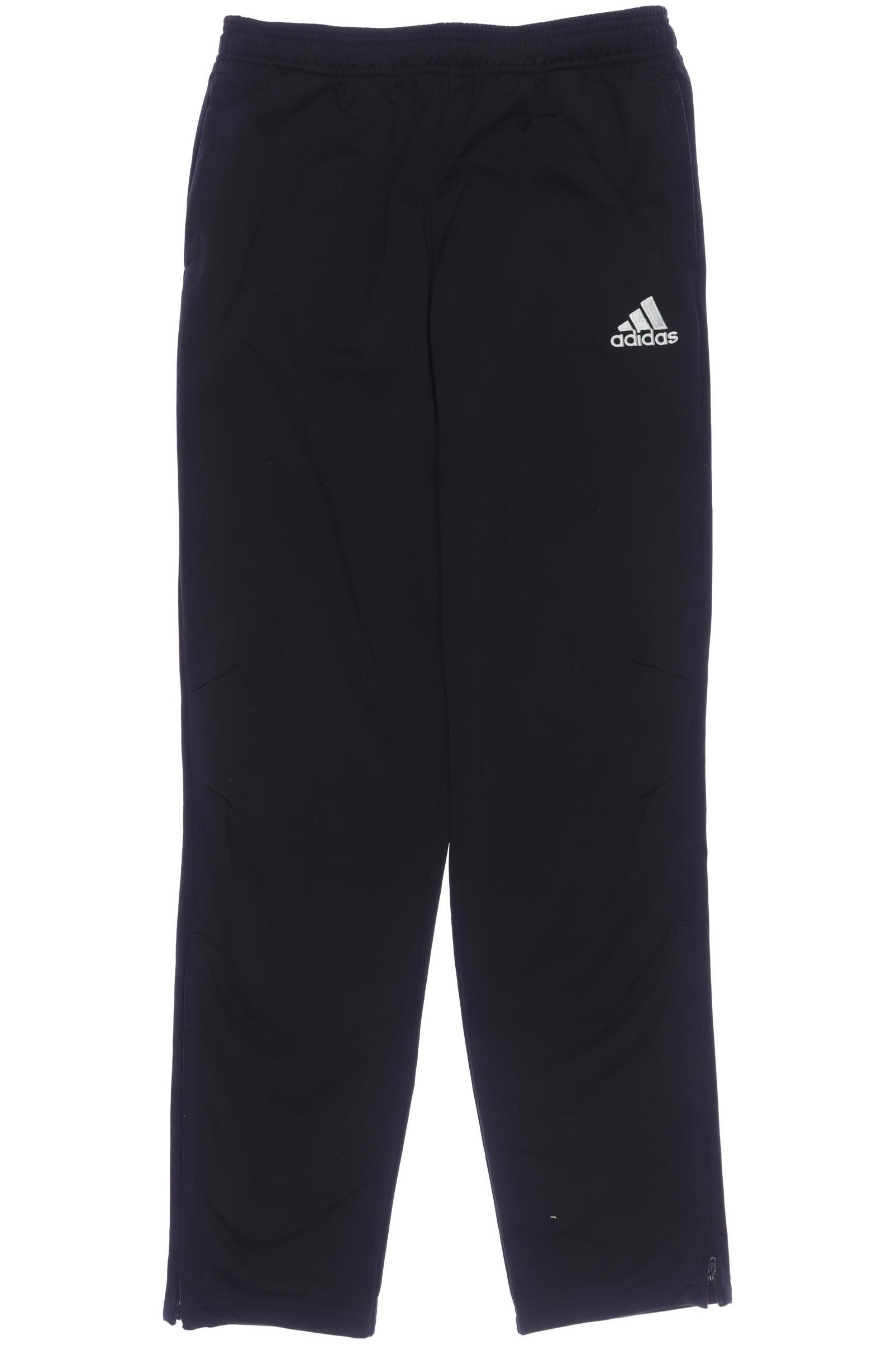 

adidas Herren Stoffhose, schwarz, Gr. 176