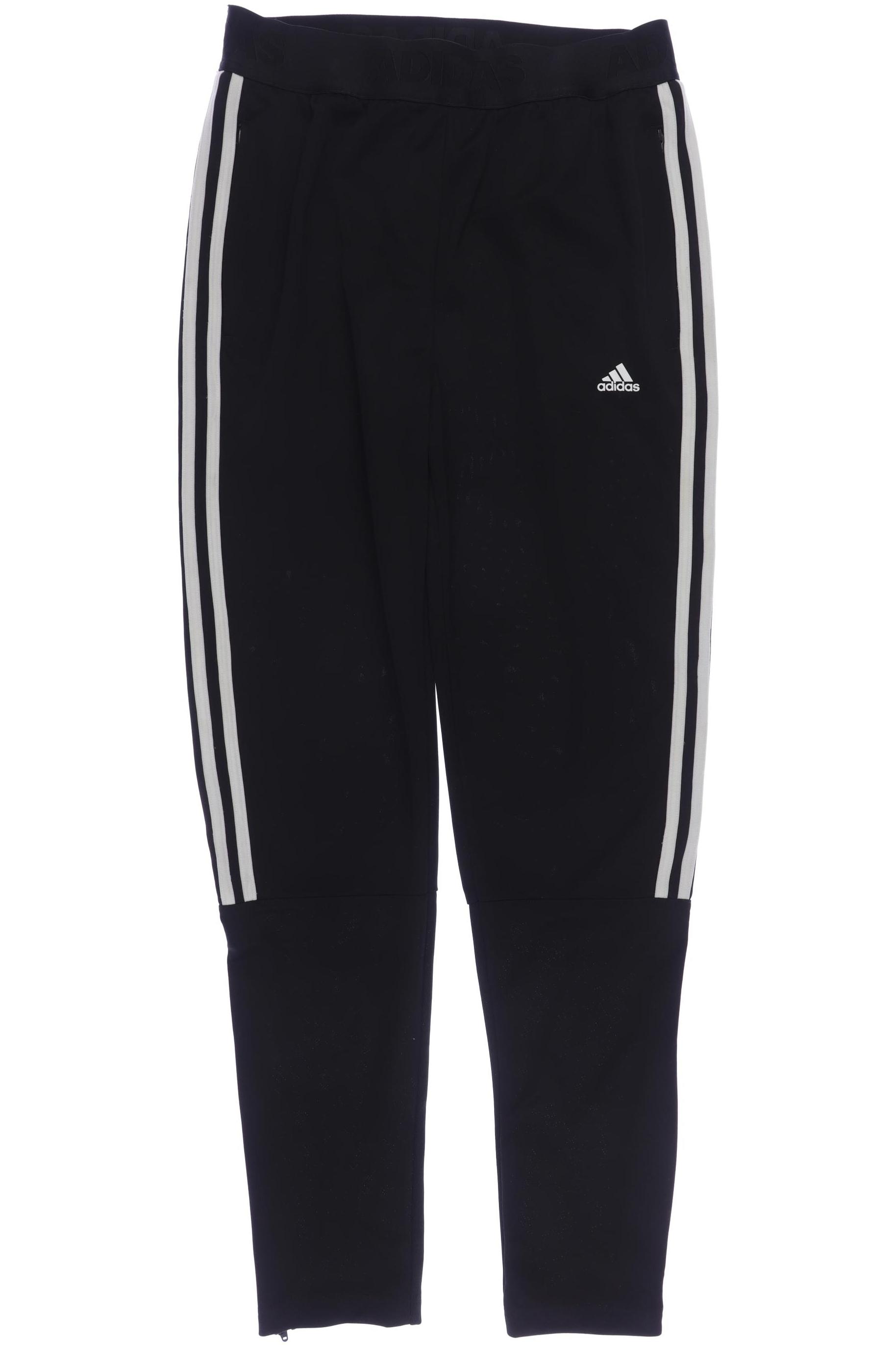 

adidas Jungen Stoffhose, schwarz