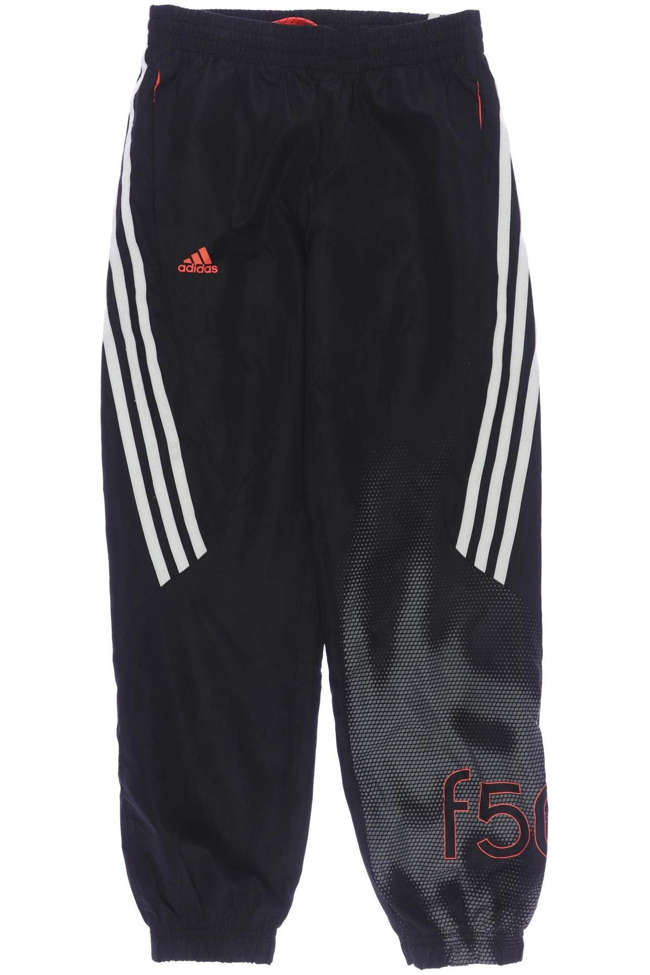 

adidas Herren Stoffhose, schwarz, Gr. 140