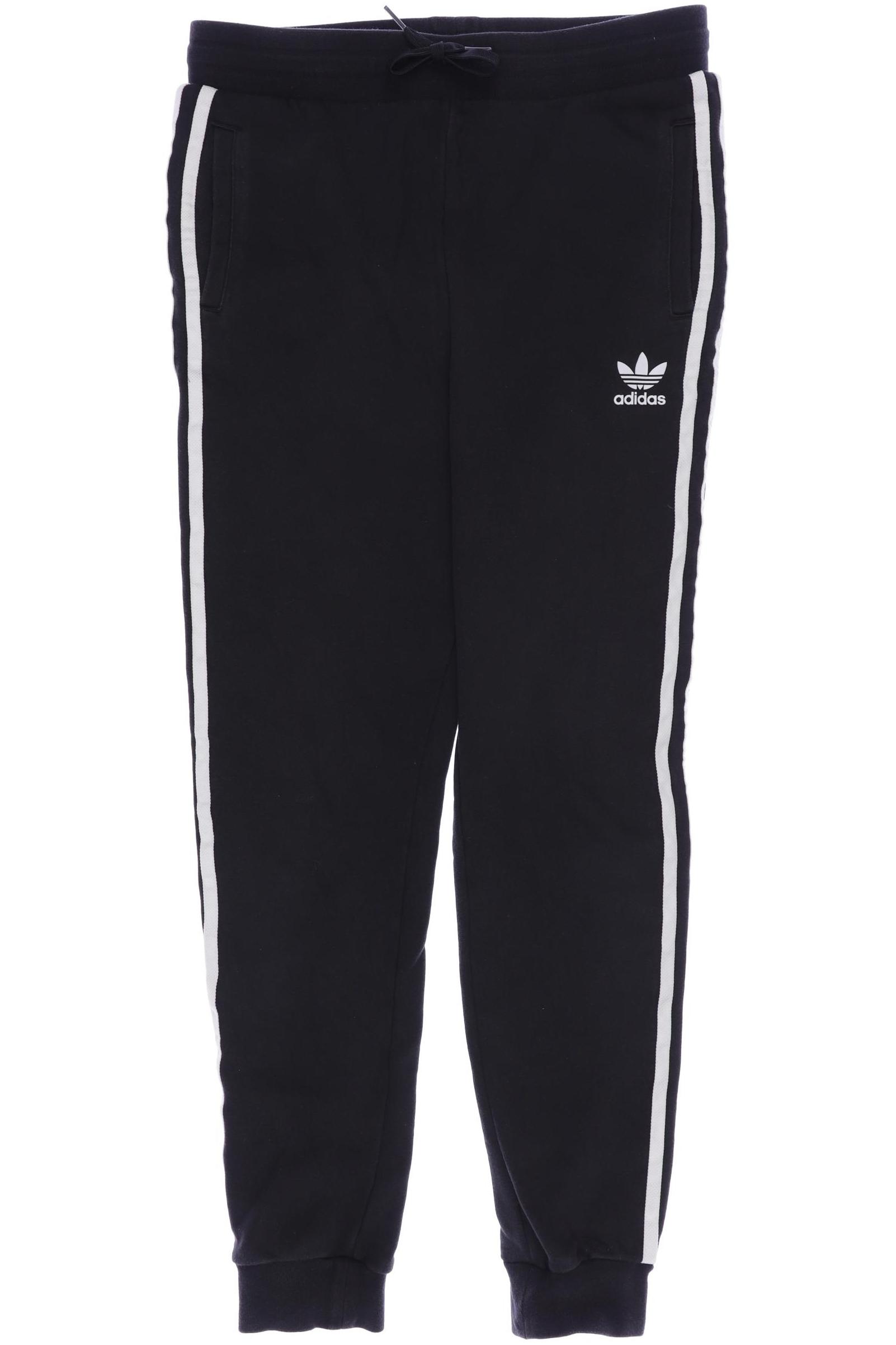 

adidas Herren Stoffhose, schwarz, Gr. 164