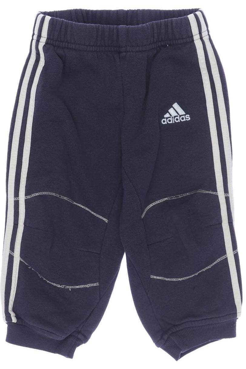 

adidas Jungen Stoffhose, marineblau, Gr. 80