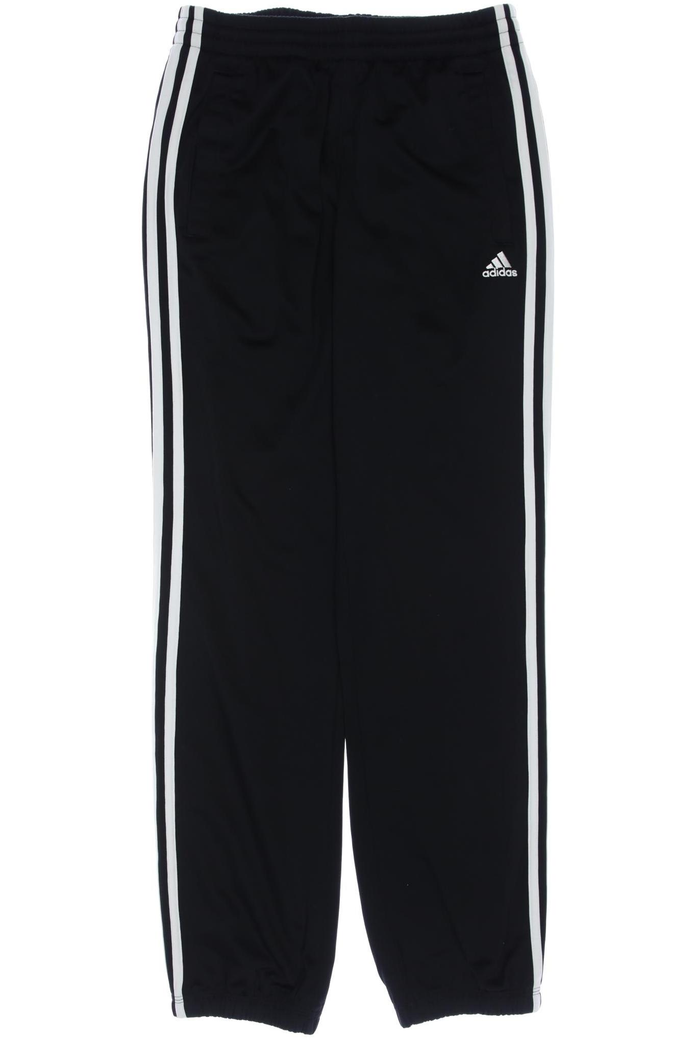 

adidas Herren Stoffhose, schwarz, Gr. 164