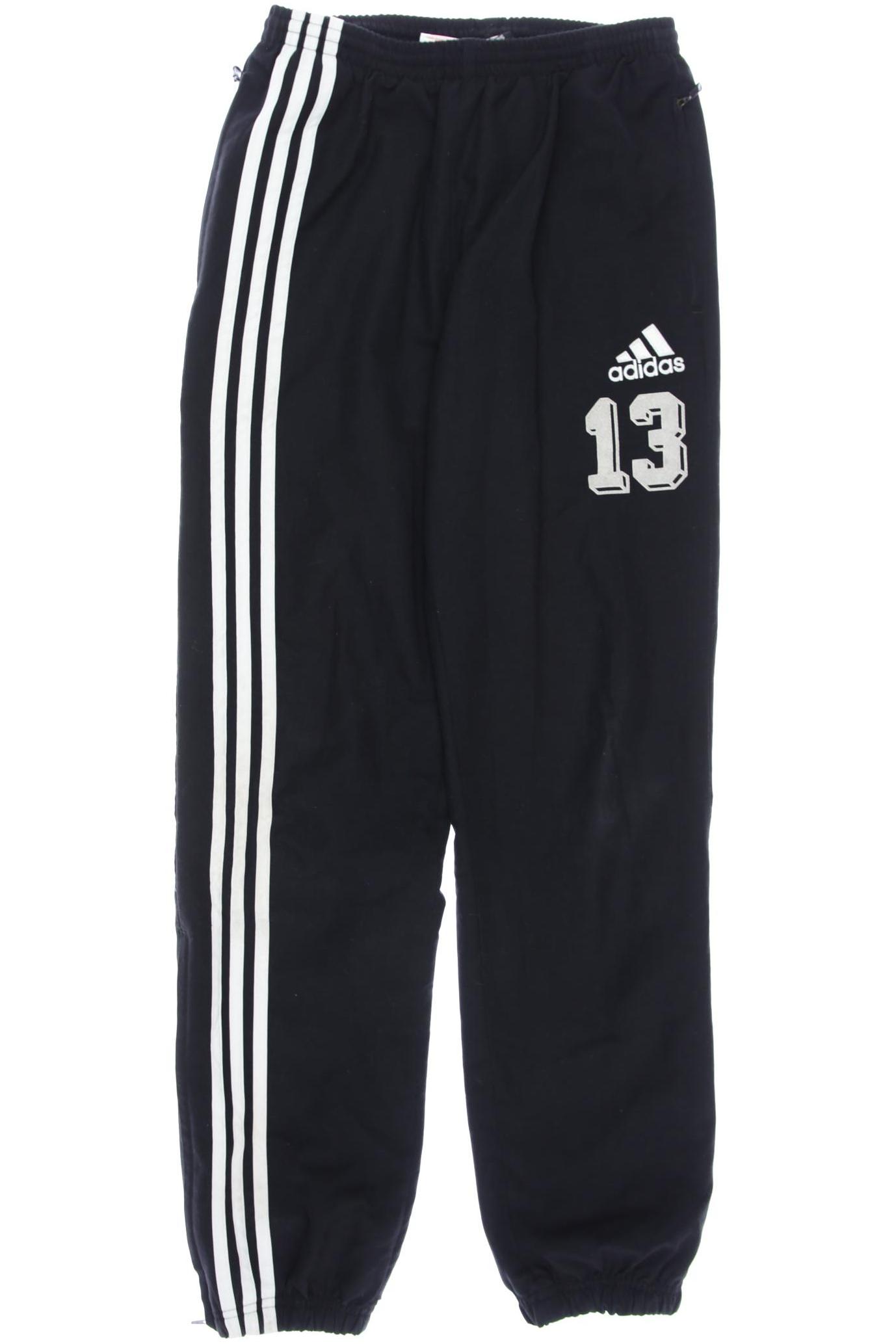 

adidas Herren Stoffhose, schwarz, Gr. 164