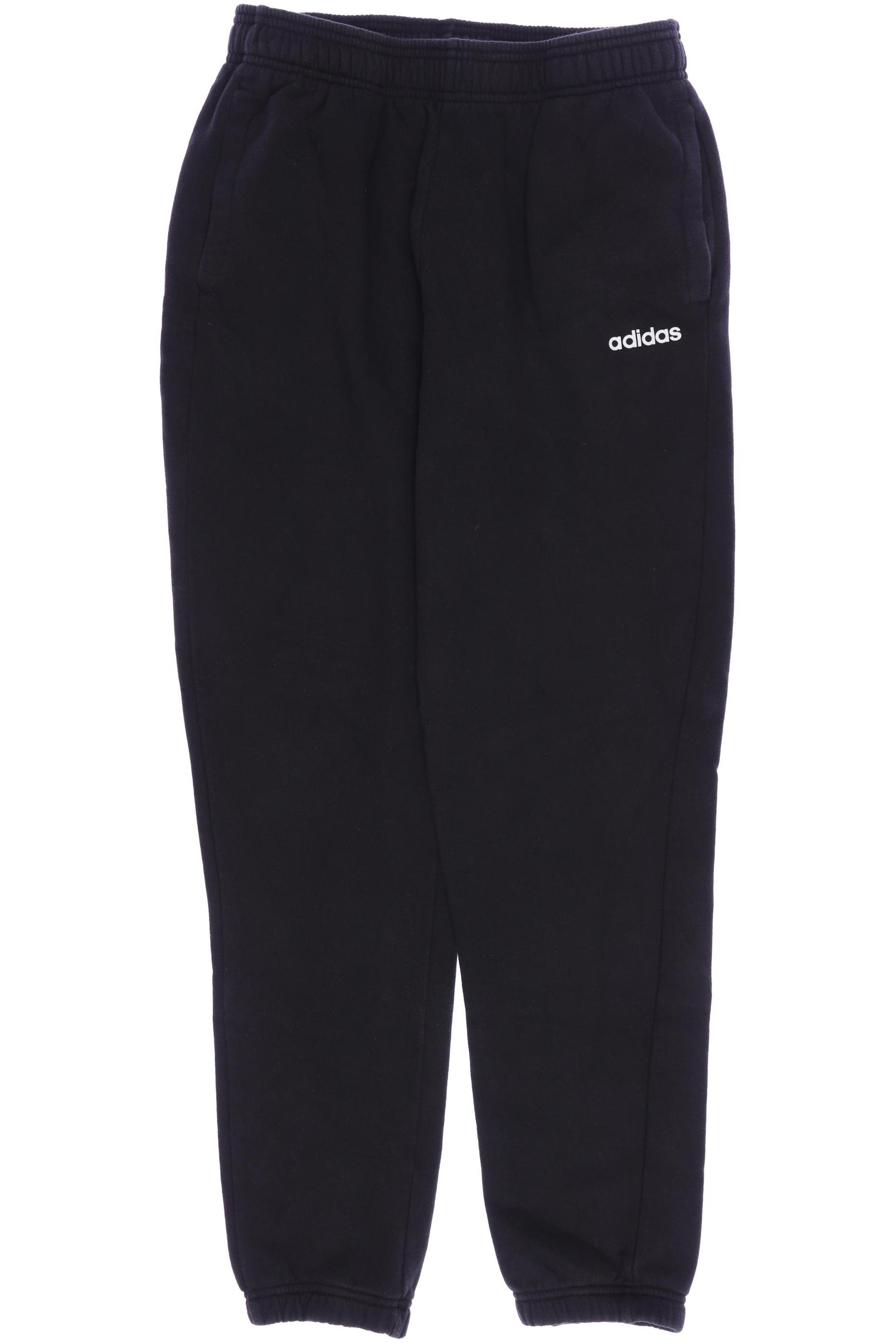 

adidas Herren Stoffhose, schwarz, Gr. 164