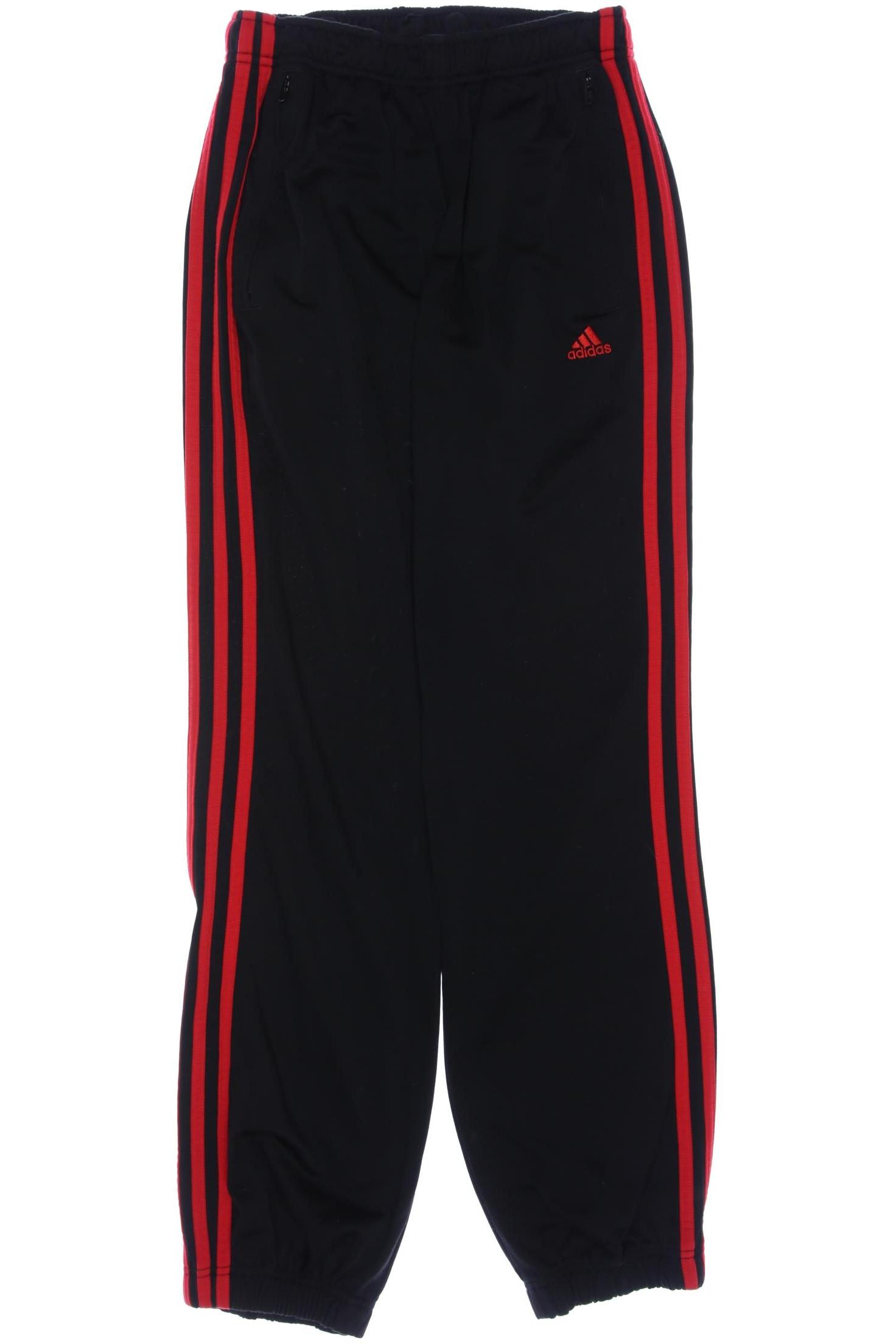 

adidas Herren Stoffhose, schwarz, Gr. 164