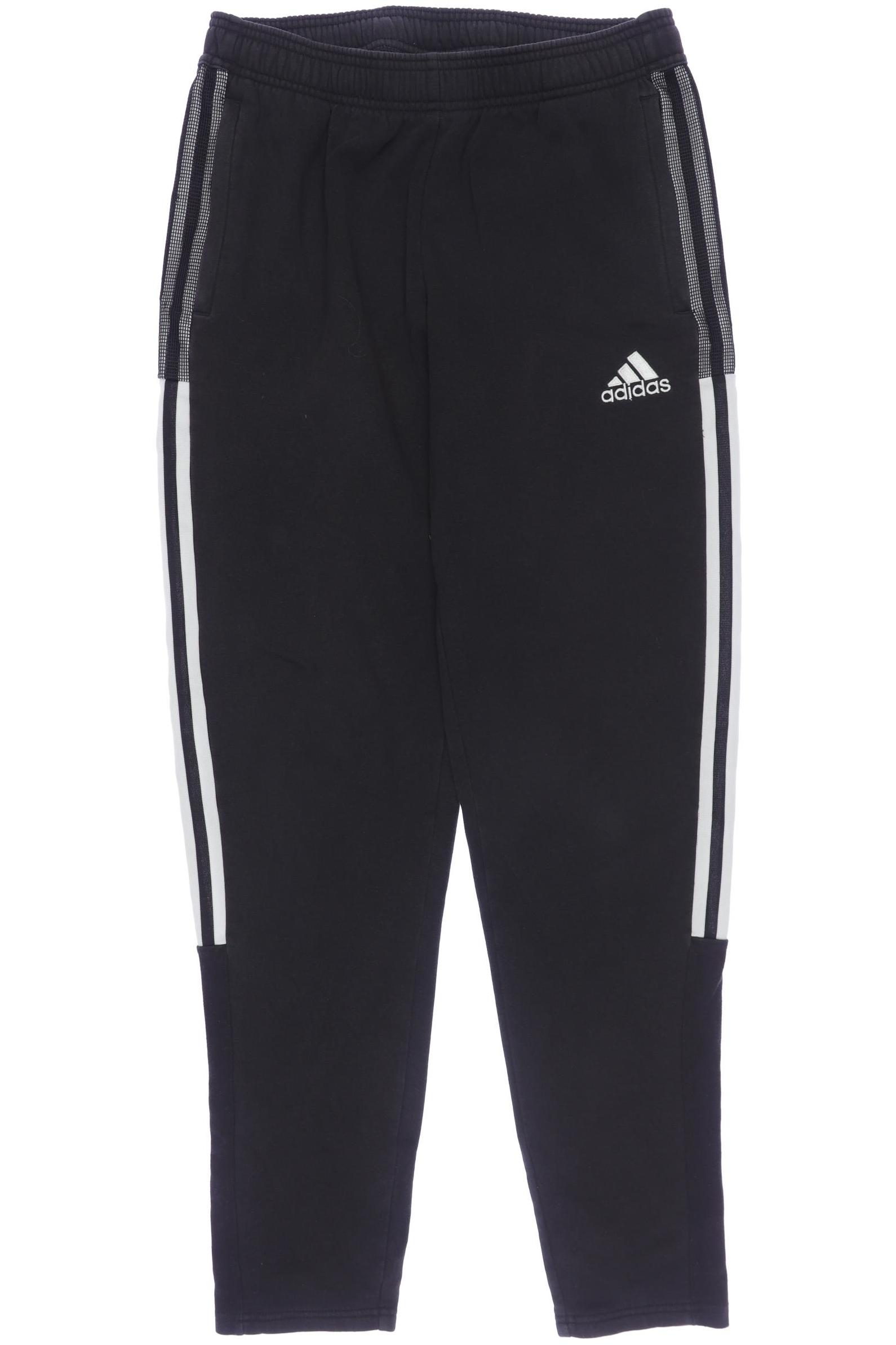 

adidas Herren Stoffhose, schwarz, Gr. 176