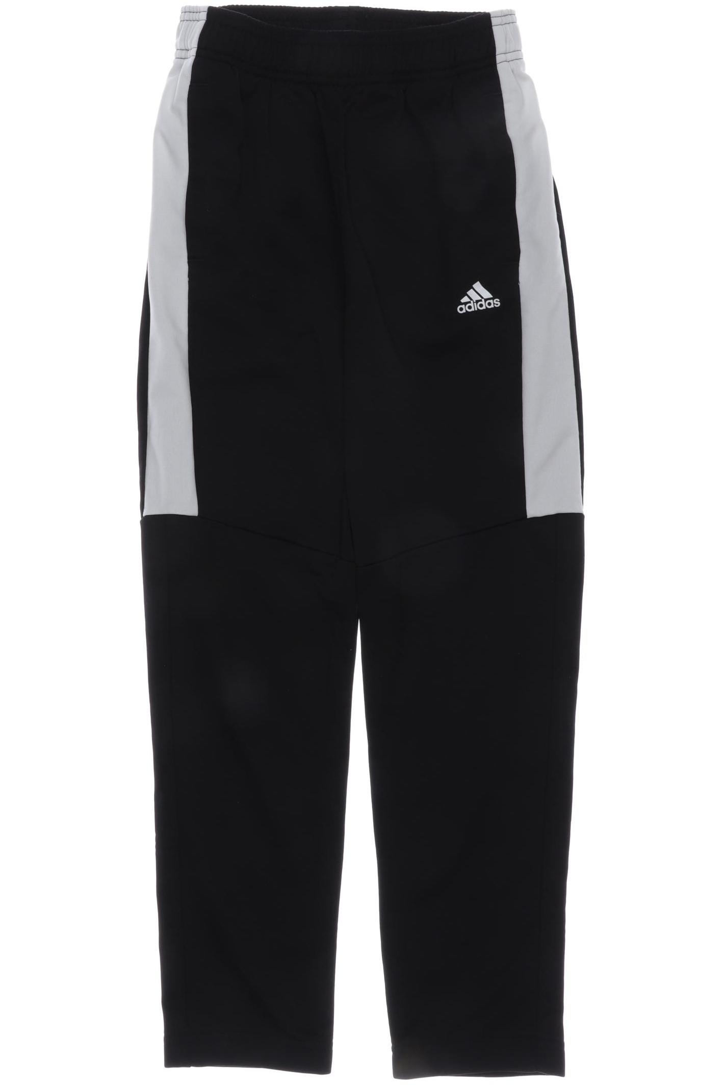 

adidas Herren Stoffhose, schwarz, Gr. 140