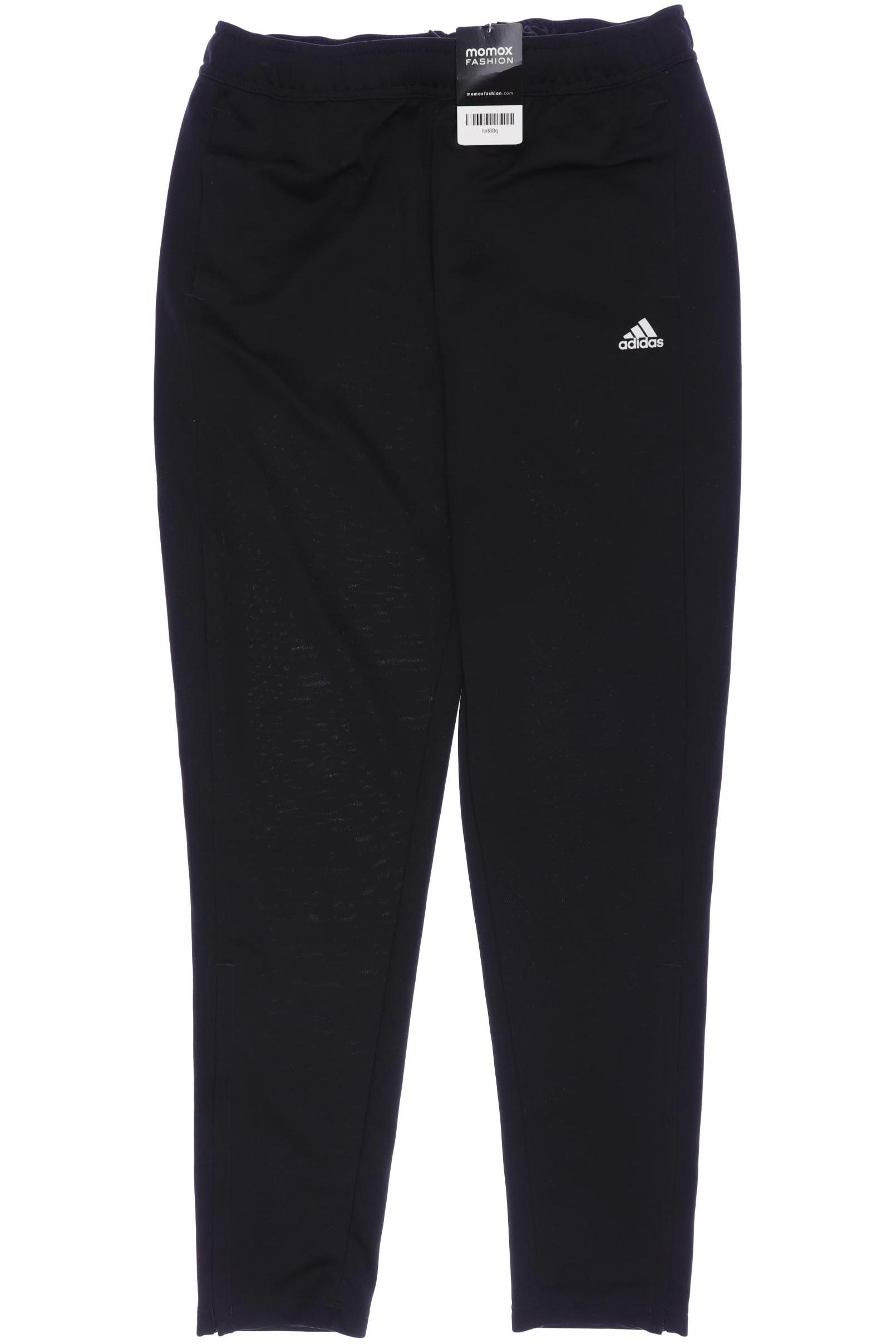 

adidas Herren Stoffhose, schwarz, Gr. 176
