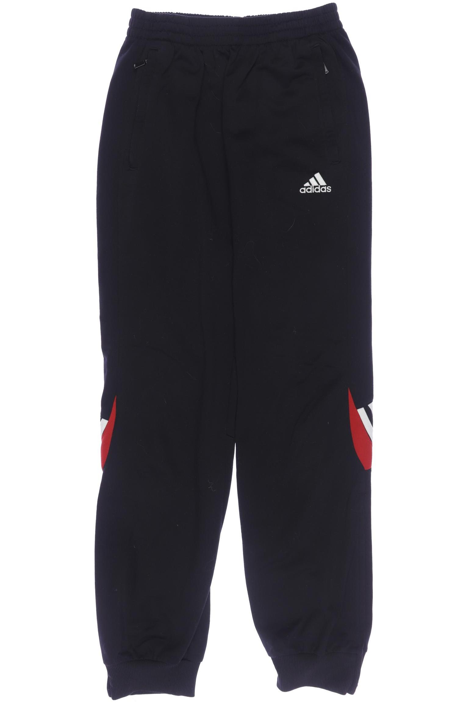 

adidas Herren Stoffhose, schwarz, Gr. 164