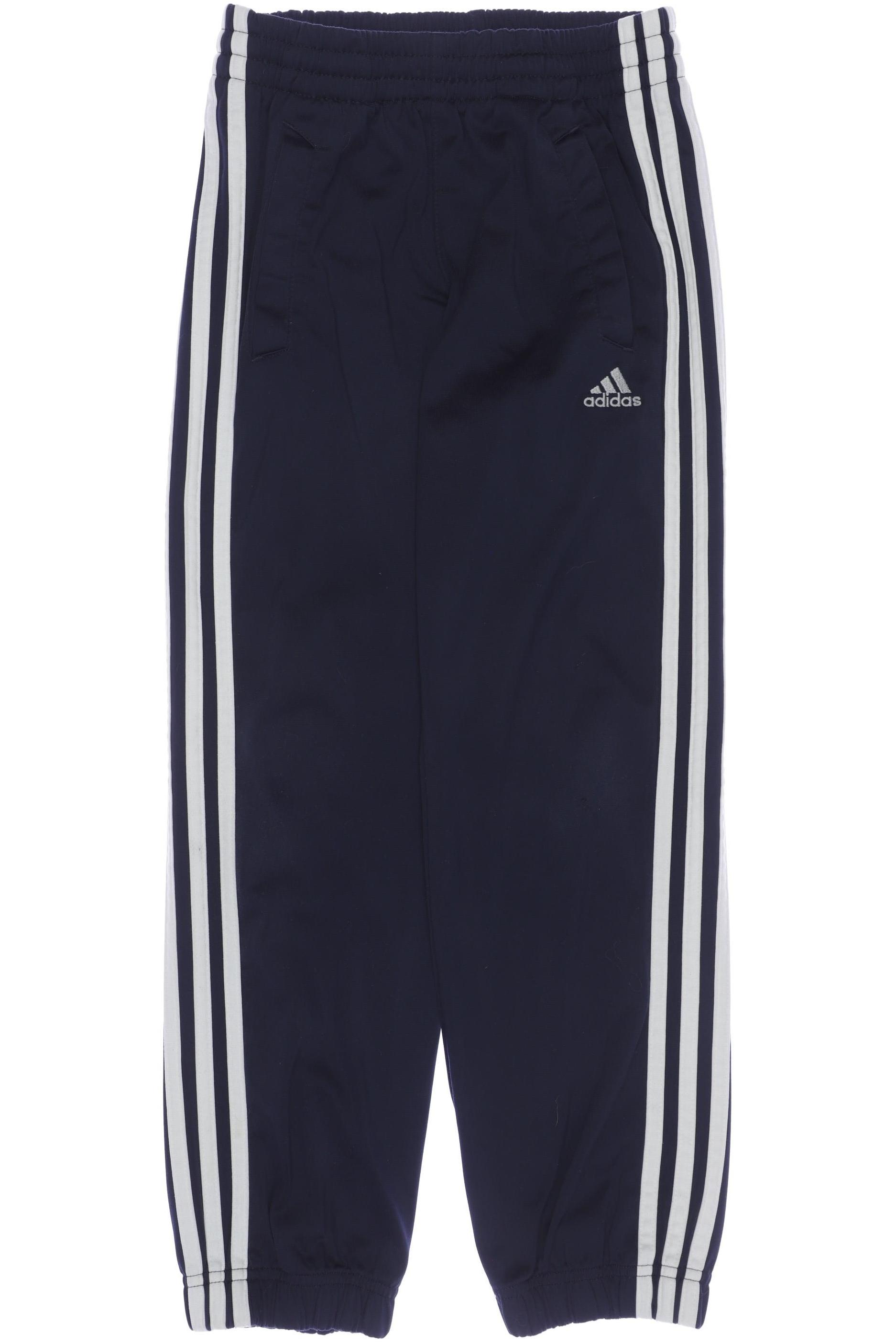 

adidas Jungen Stoffhose, marineblau, Gr. 128