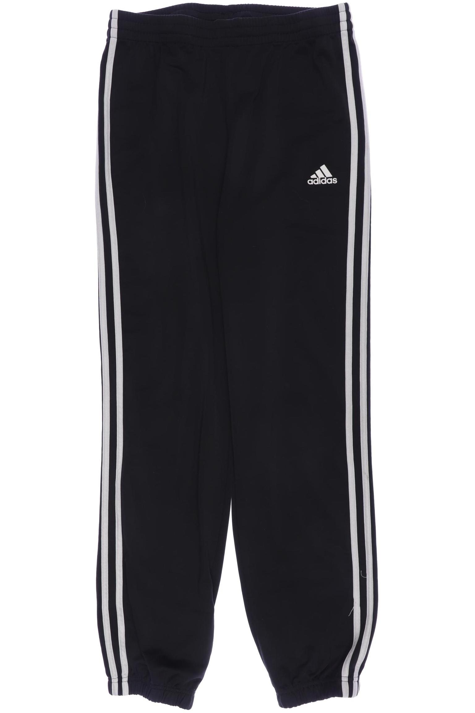 

adidas Herren Stoffhose, schwarz, Gr. 164